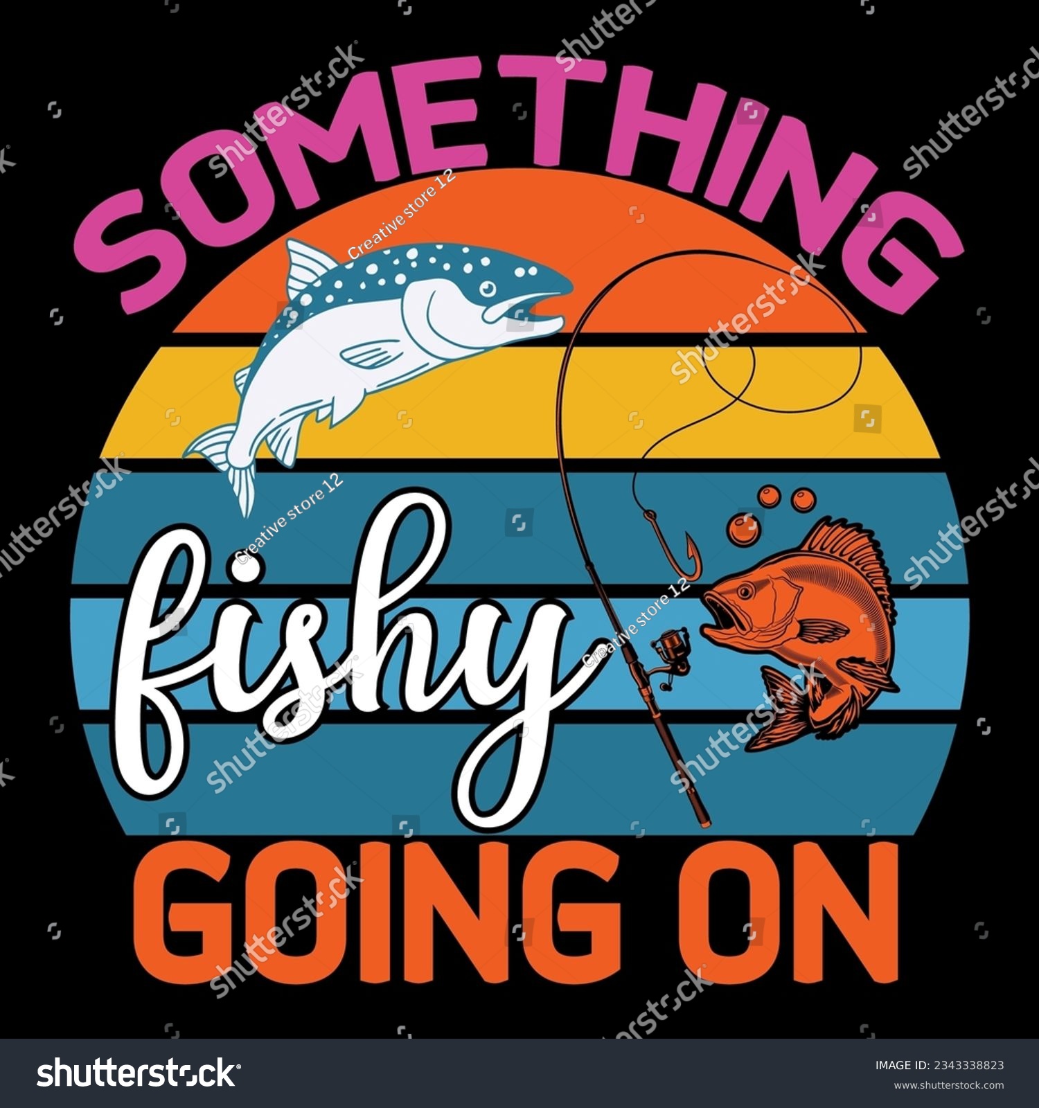 SVG of Fishing SVG Design, Fishing T-shirt Design svg
