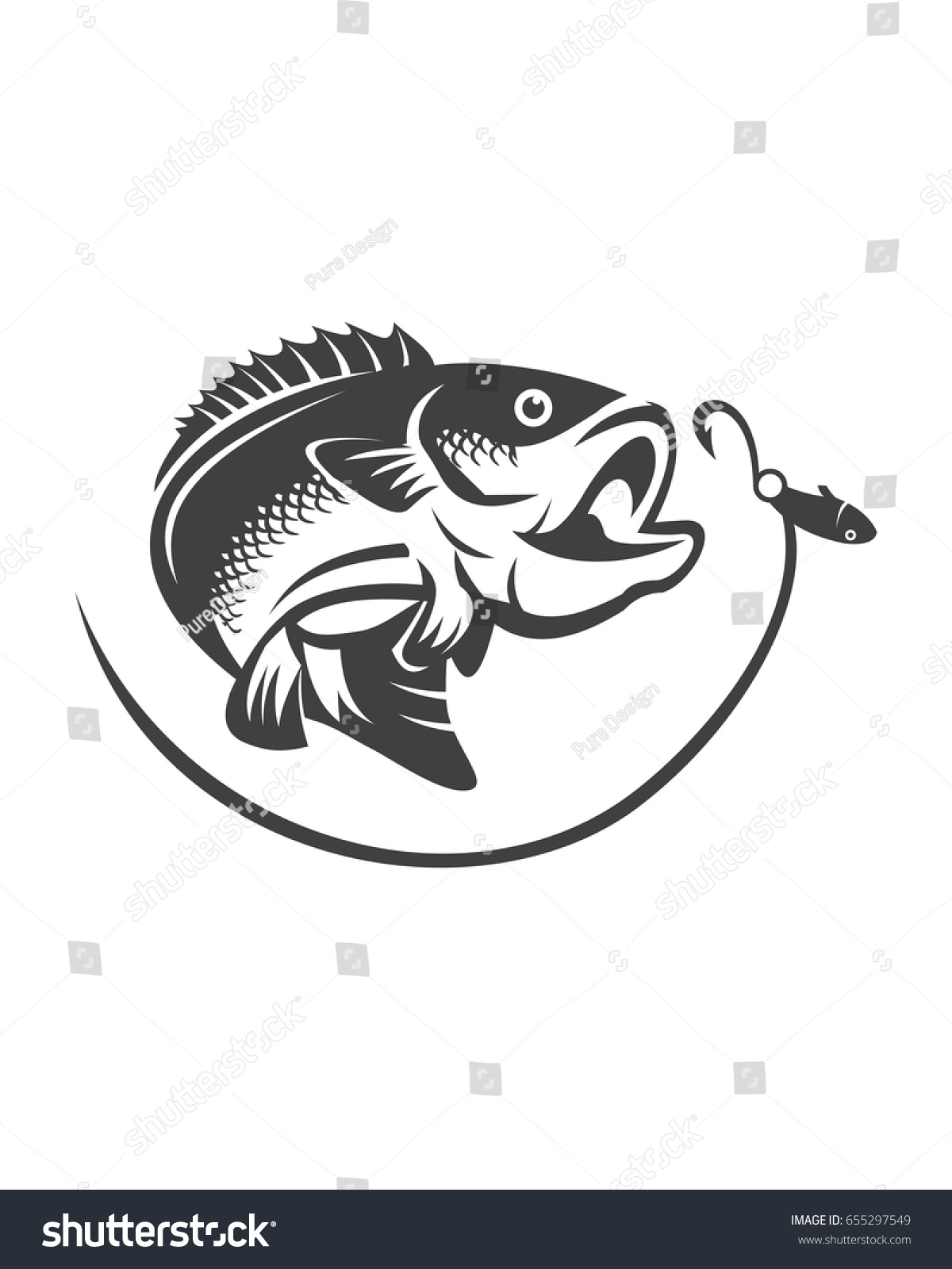 fishing template
