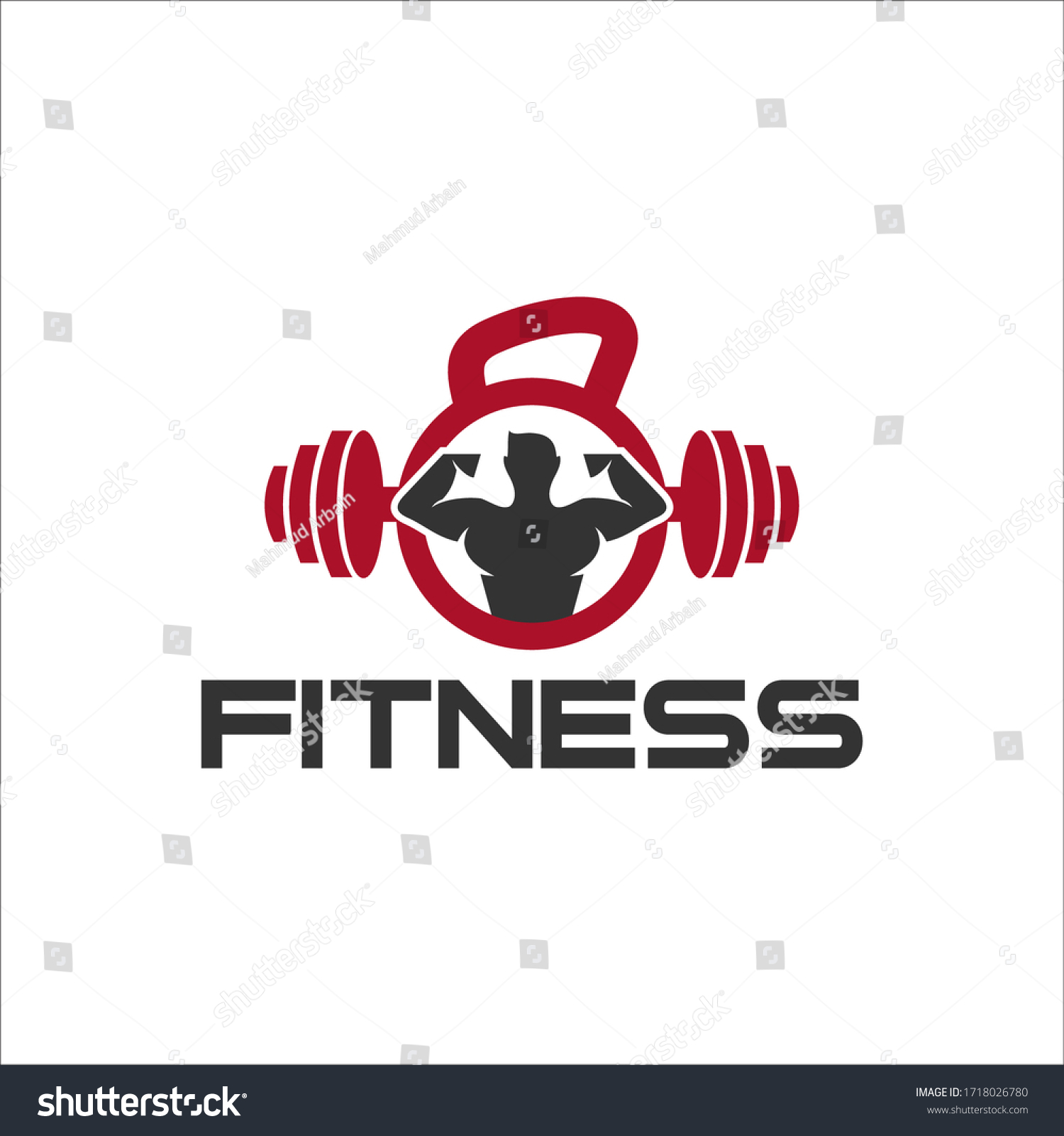 Fitness Gym Club Logo Inspiration Stock Vector (Royalty Free ...