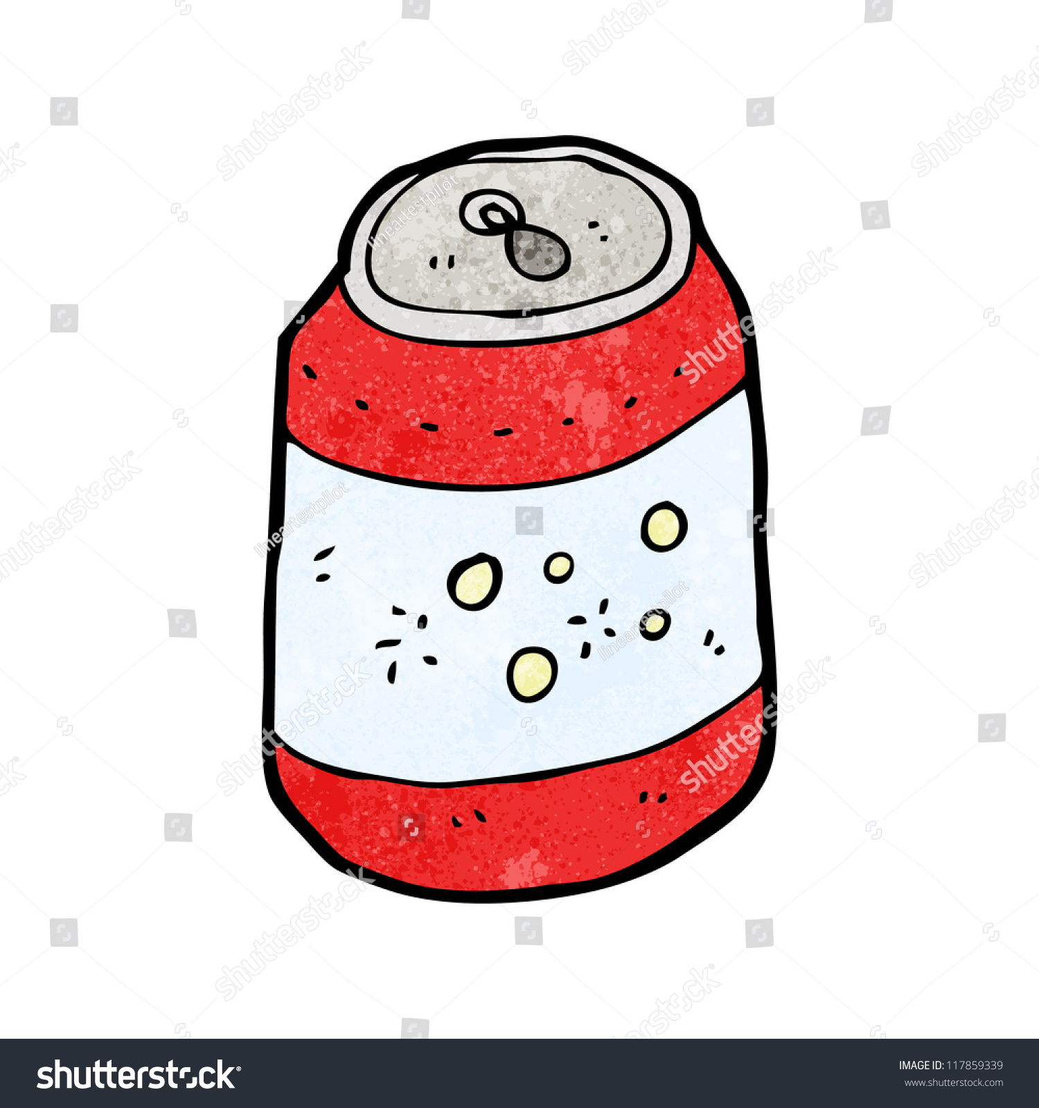 Fizzy Drinks Cartoon Stock Vector Illustration 117859339 : Shutterstock