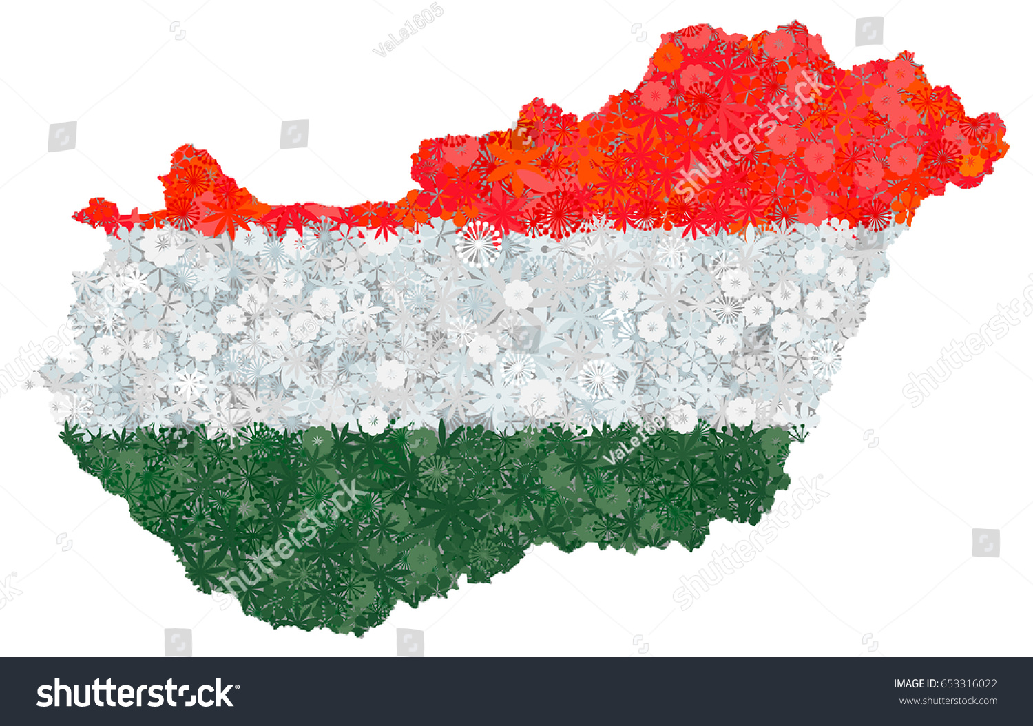 Flag Map Hungary Vector Image Isolated Stock Vector Royalty Free Flag Map Hungary Vector Image Isolated Stock Vector Royalty Free