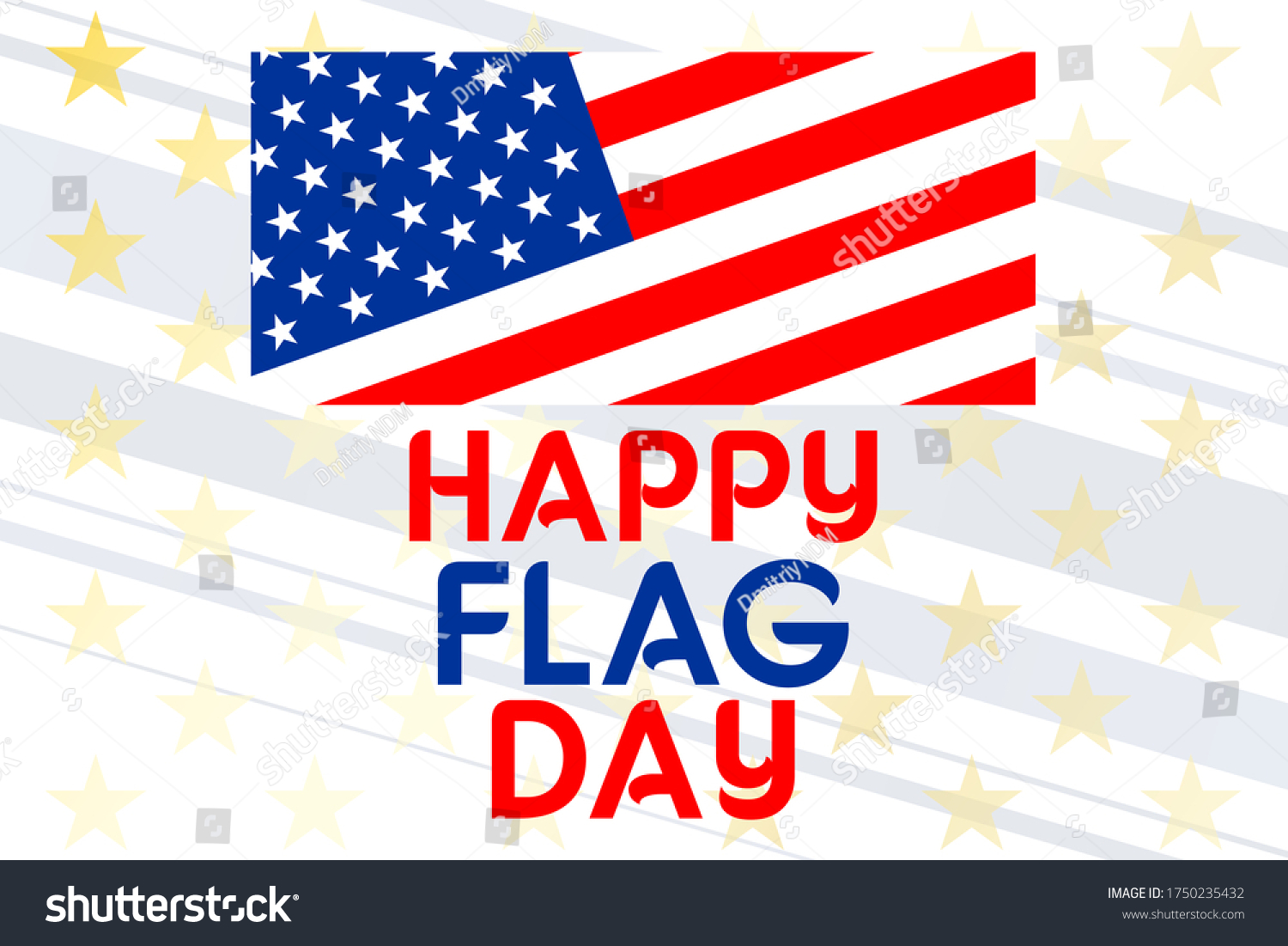 SVG of Flag Day June 14. It commemorates the adoption of the flag of the United States on June 14, 1777 by resolution of the Second Continental Congress. Poster, banner, background design. Vector eps 10 svg