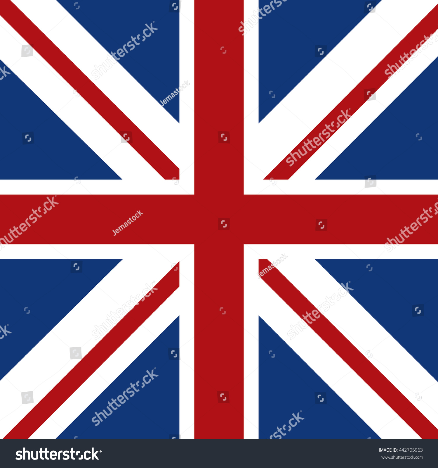 Flag Icon. United Kingdom Design. Vector Graphic - 442705963 : Shutterstock