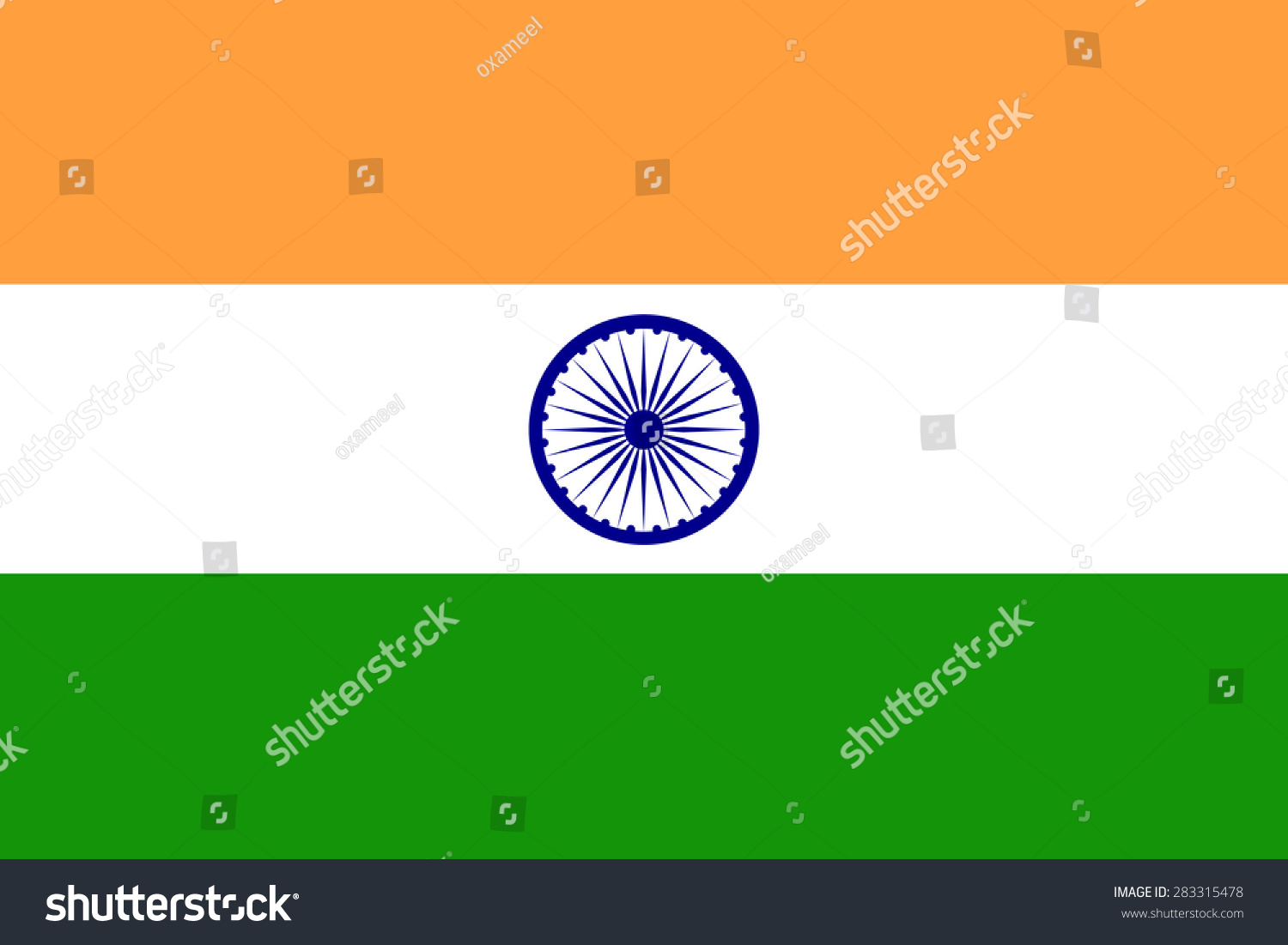 Download Flag Of India Stock Vector Illustration 283315478 ...