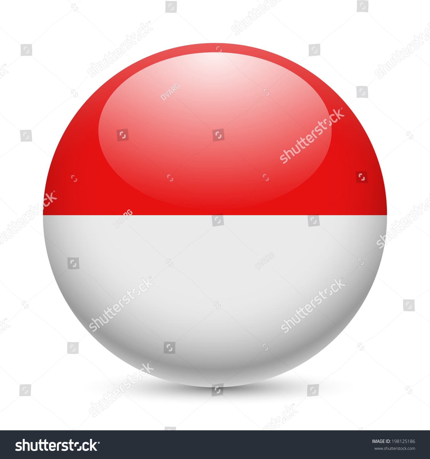 Download Flag Indonesia Round Glossy Icon Button Stock Vector ...
