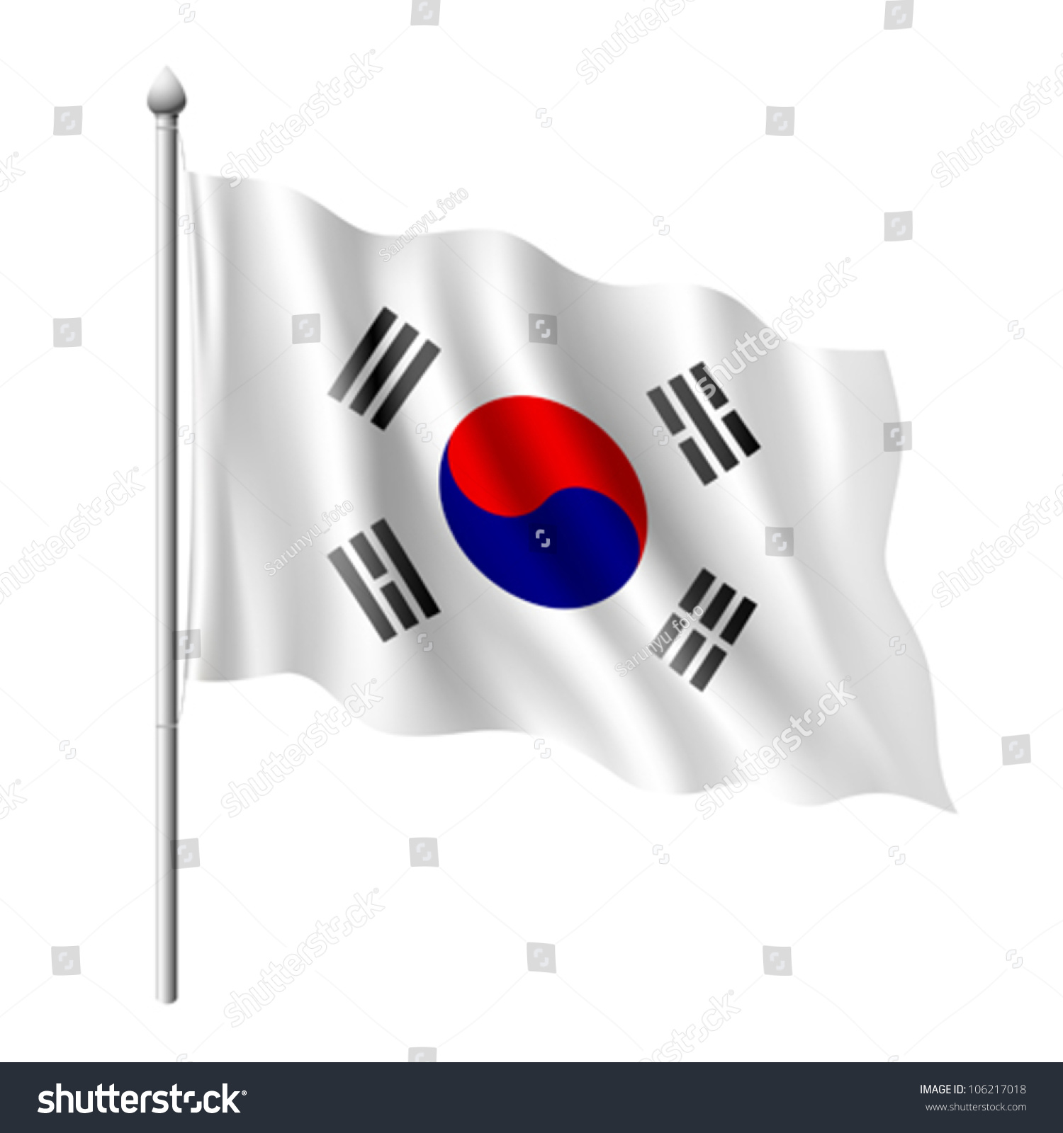 free clipart korean flag - photo #8