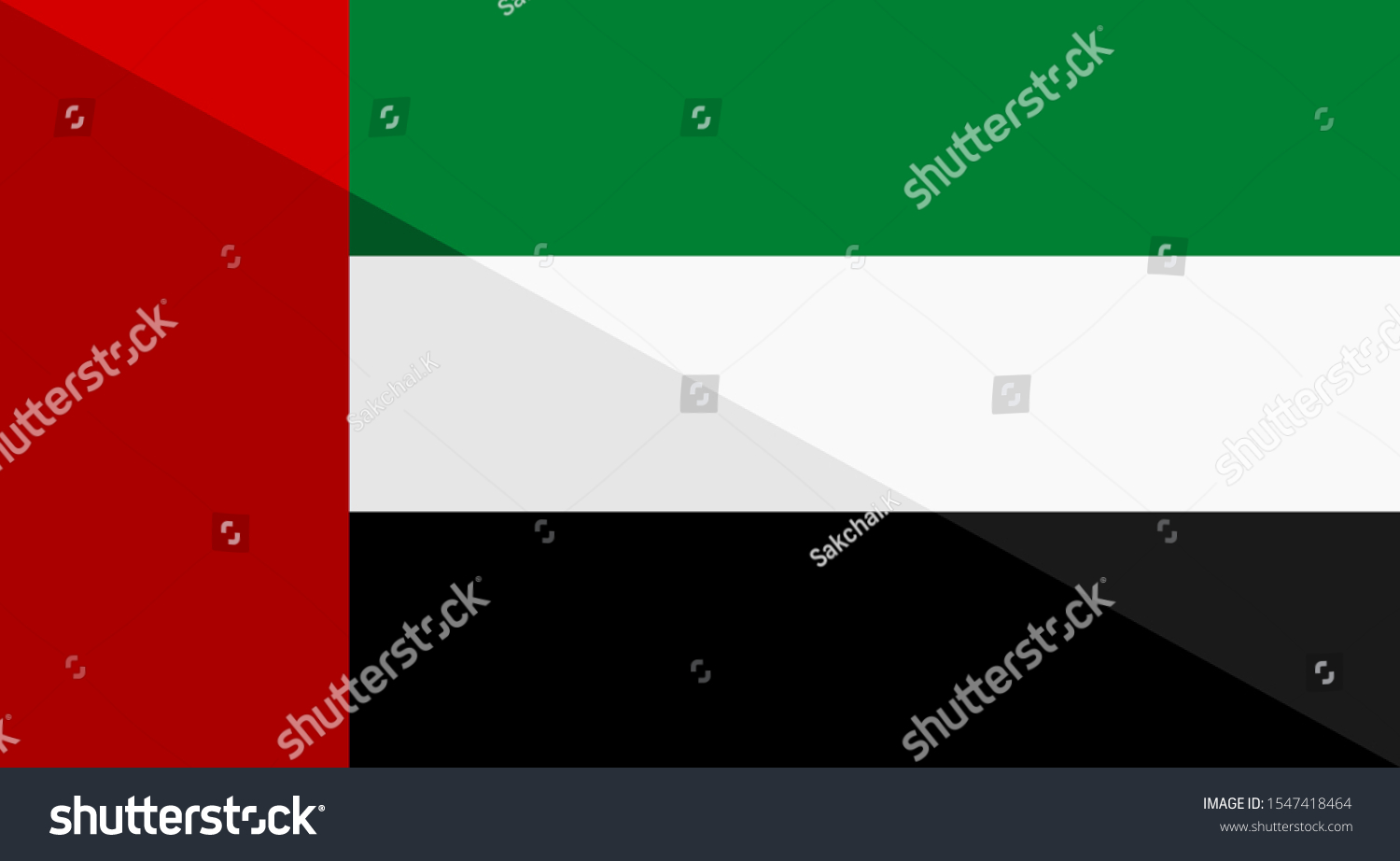 SVG of flag of uae on background svg