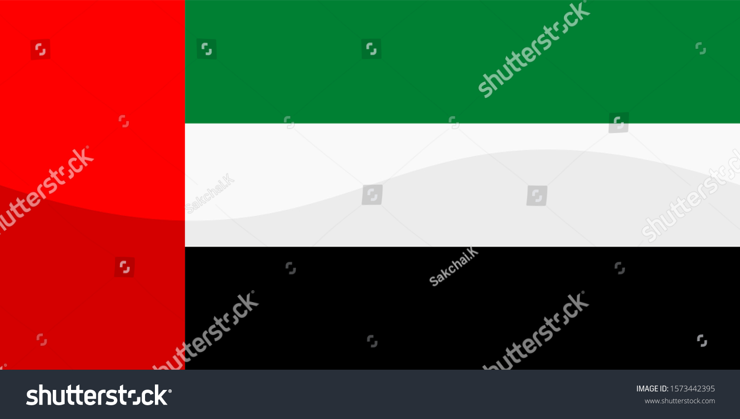 SVG of flag of uae. vector illustration svg