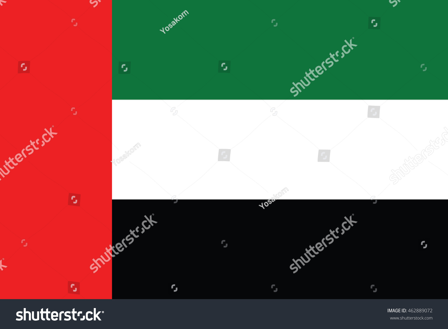 SVG of flag of United Arab Emirates. svg