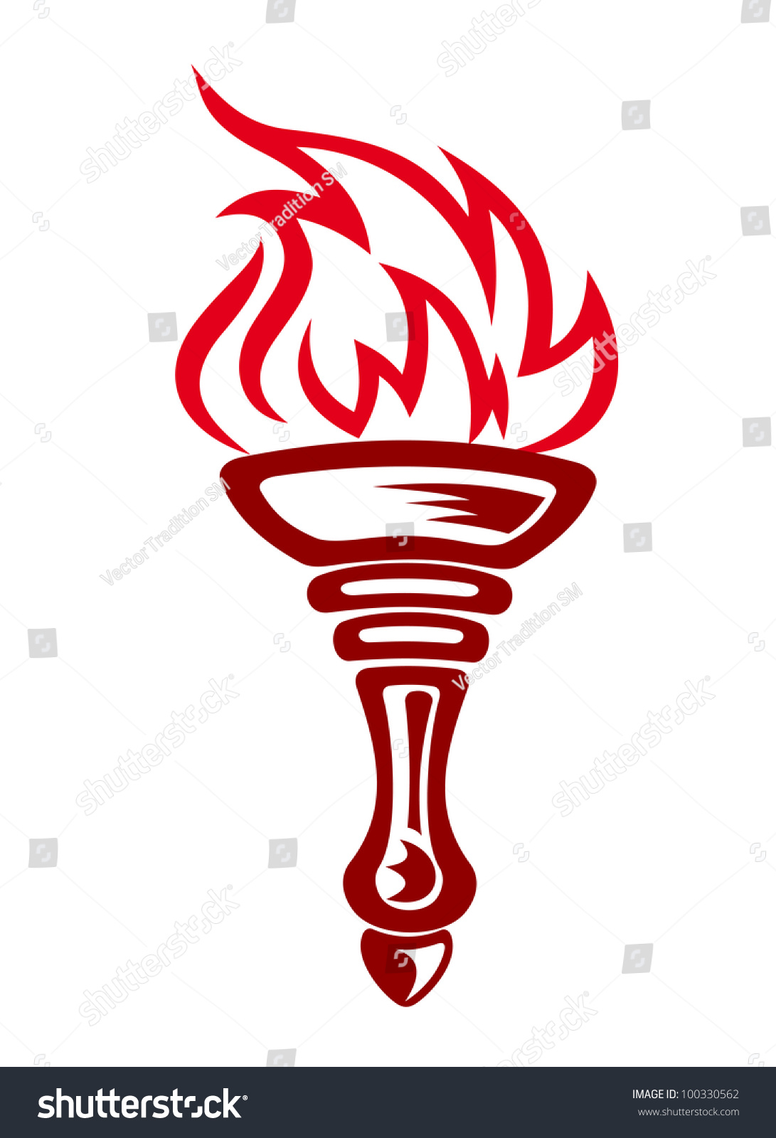 Flaming Torch, Such Logo. Jpeg Version Also Available In Gallery Stock ...