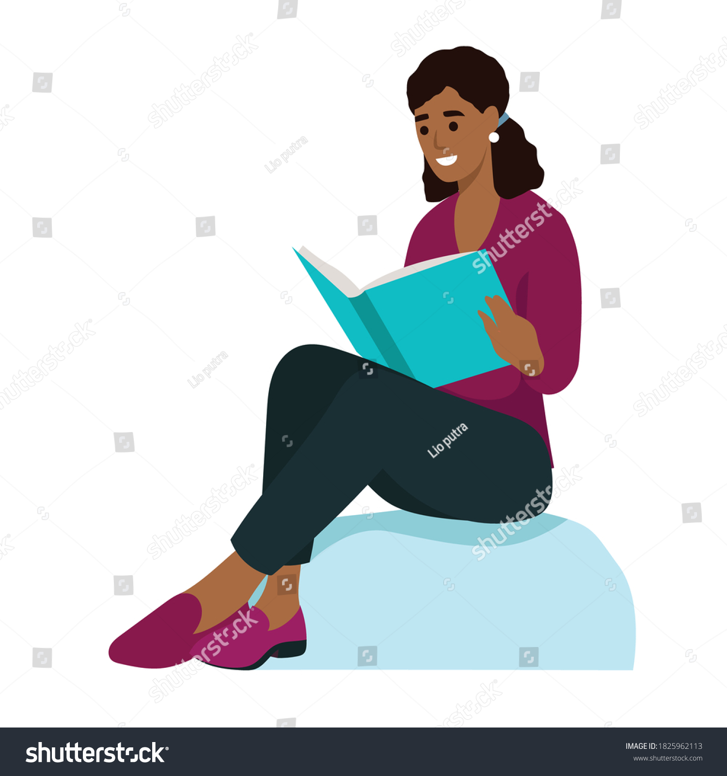 14,432 Adult reading book Stock Vectors, Images & Vector Art | Shutterstock