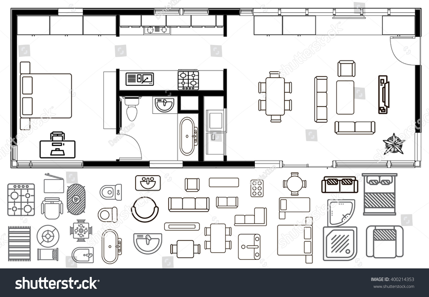Phenomenal Collections Of floor plan for flat