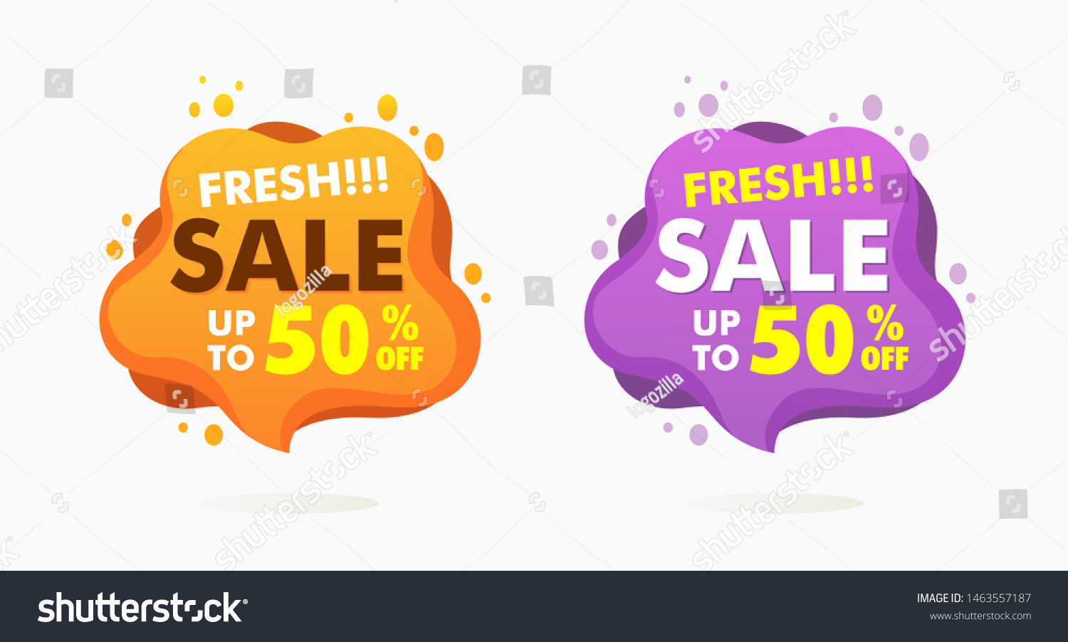 Flat Illustration Bubble Chat Instagram Banner Stock Vector Royalty Free