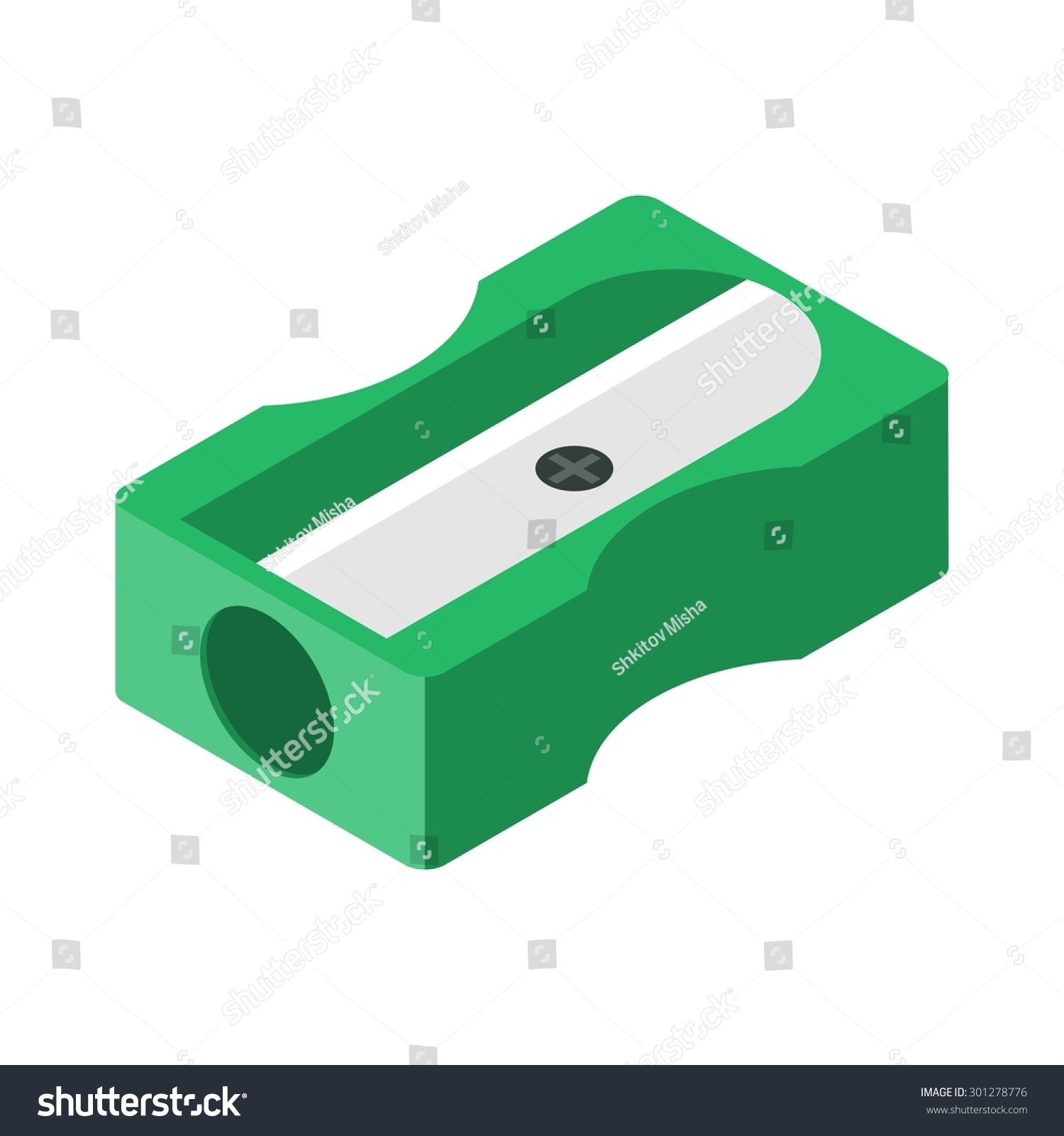 flat pencil sharpener