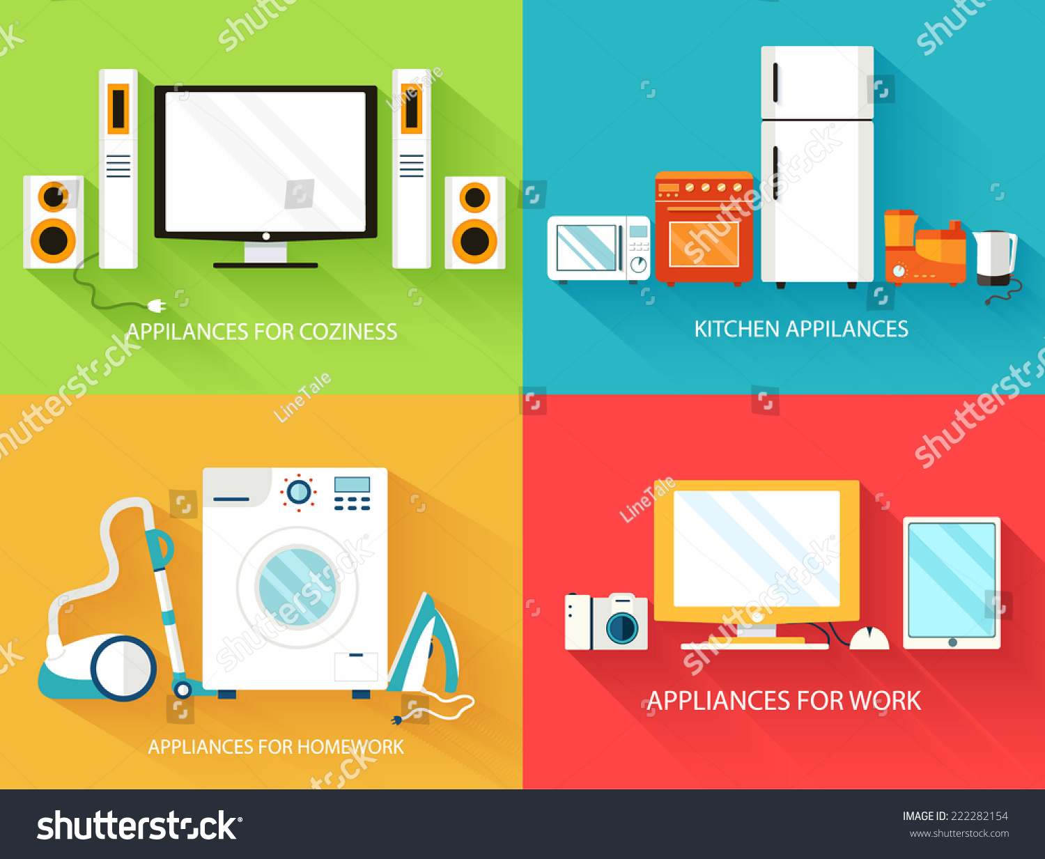 Modern home electronics Modern home electronics