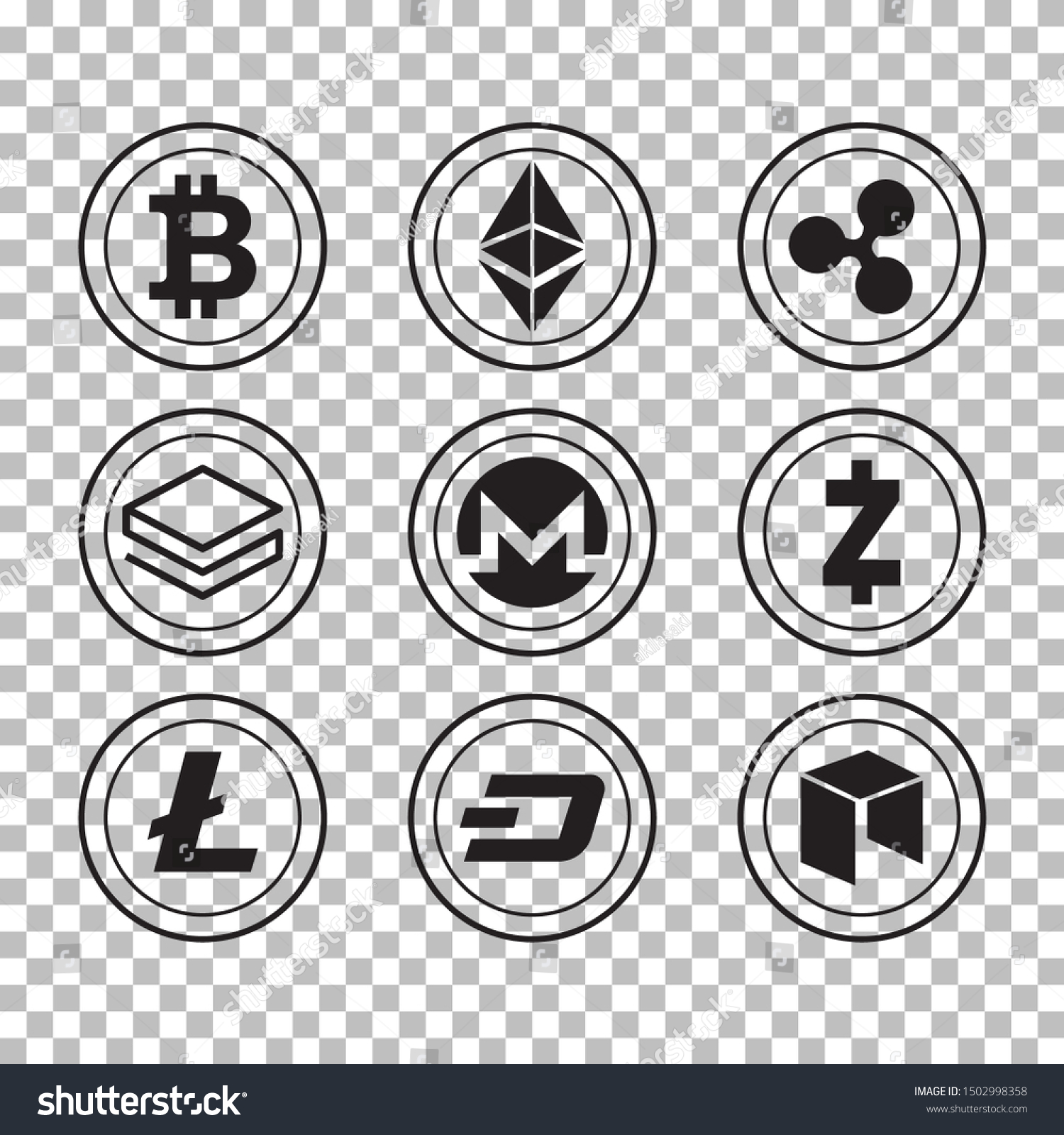 cryptocurrency coin symbol image files