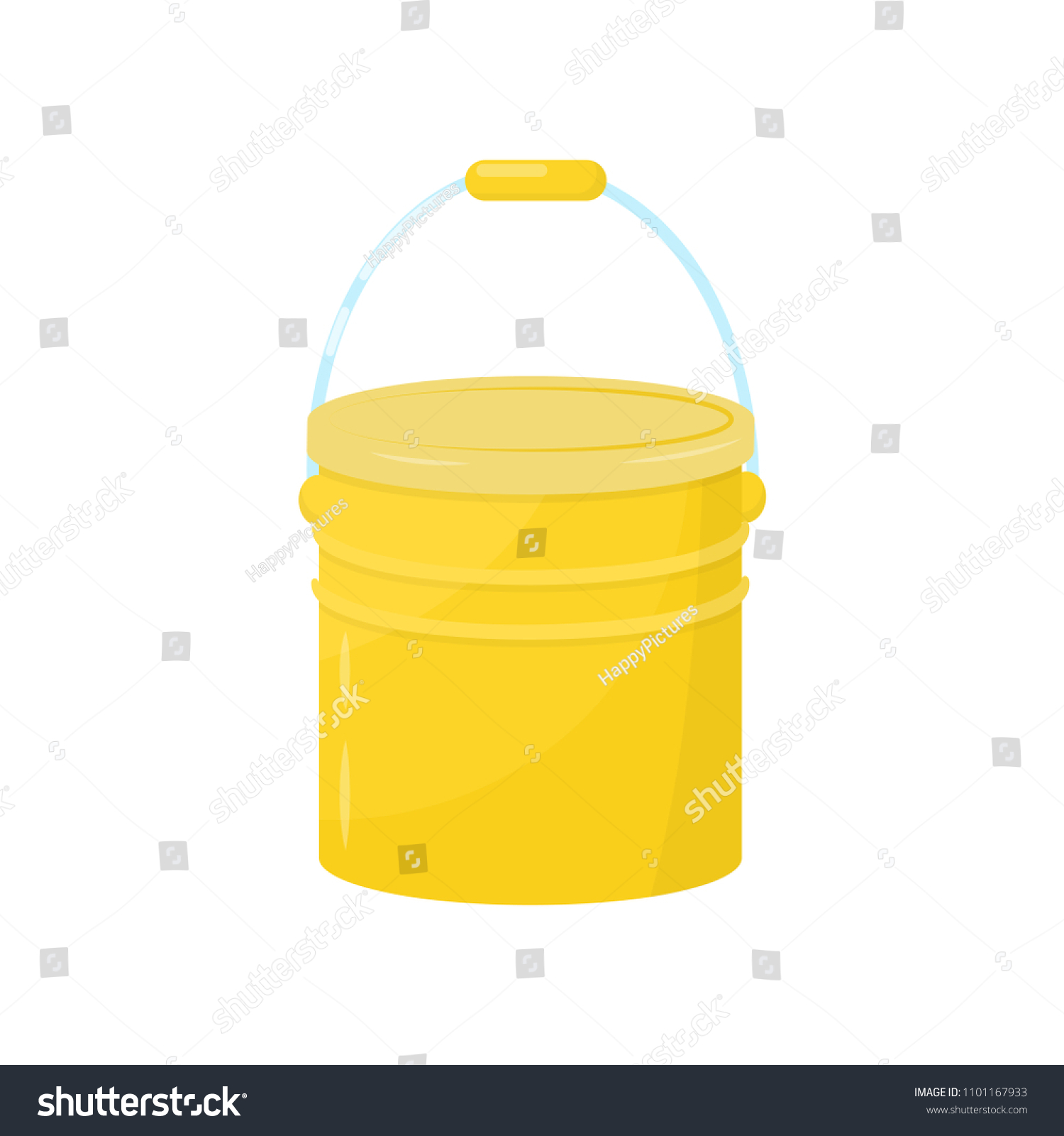 Download Flat Vector Icon Bright Yellow Metal Stock Vector Royalty Free 1101167933 Yellowimages Mockups