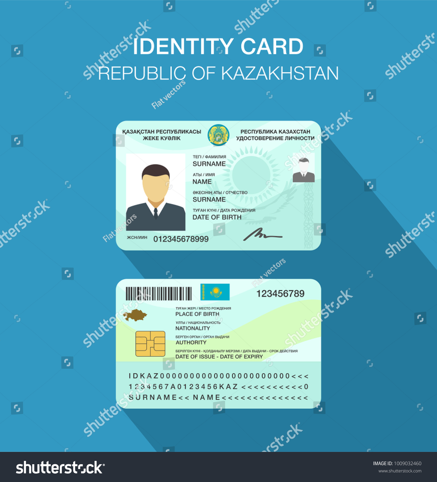 national identity card number kazakhstan