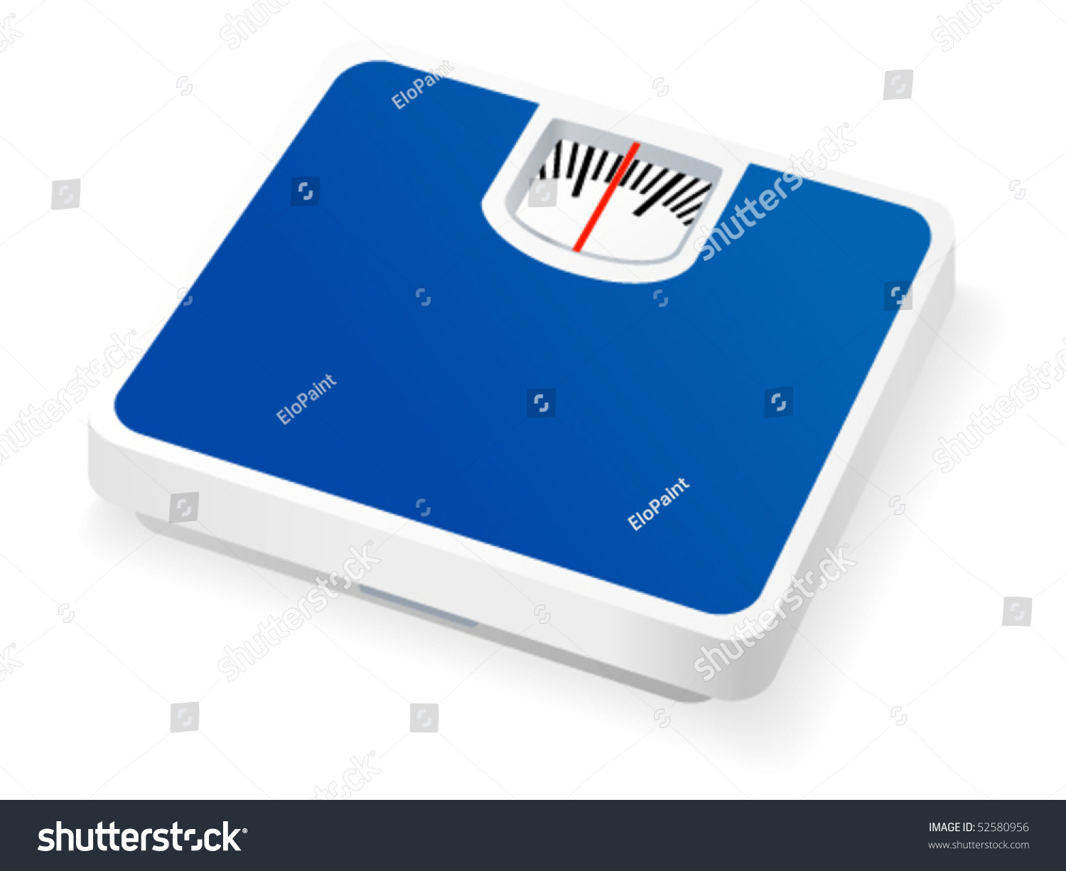 Floor Scale Icon Stock Vector Illustration 52580956 : Shutterstock