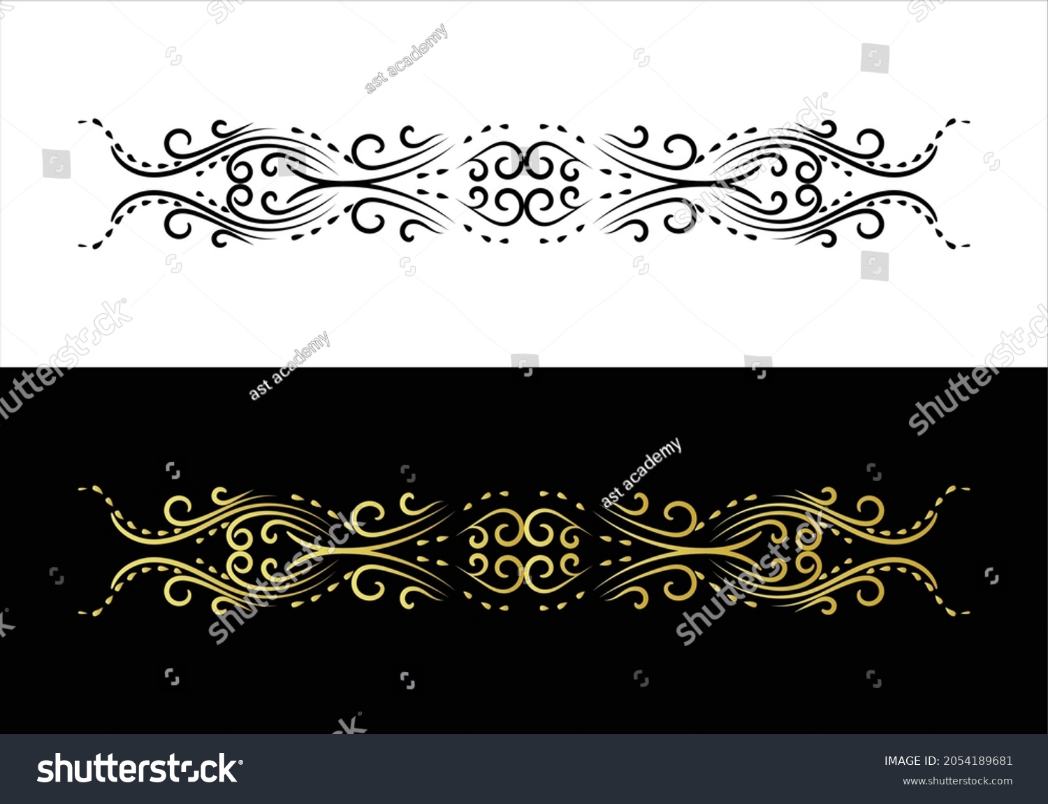 SVG of Floral cut file with space in the meddle, Filigree ornate page borders. Decorative scroll frame svg