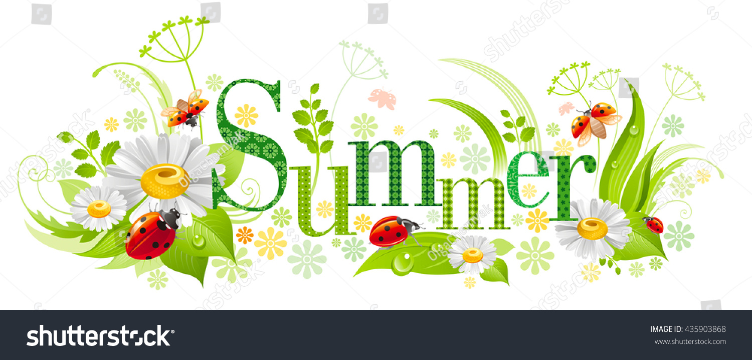 summer word clipart - photo #35