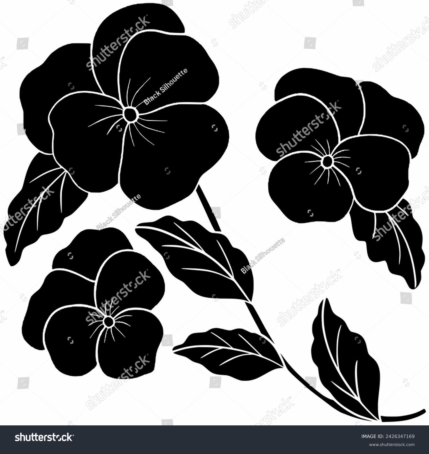 SVG of flower icon or dogwood logo of leaf illustration fruit for nature with natural silhouette and branch shape garden as cornus to fruit tree vector plant background berry art ripe of bush cornaceae svg