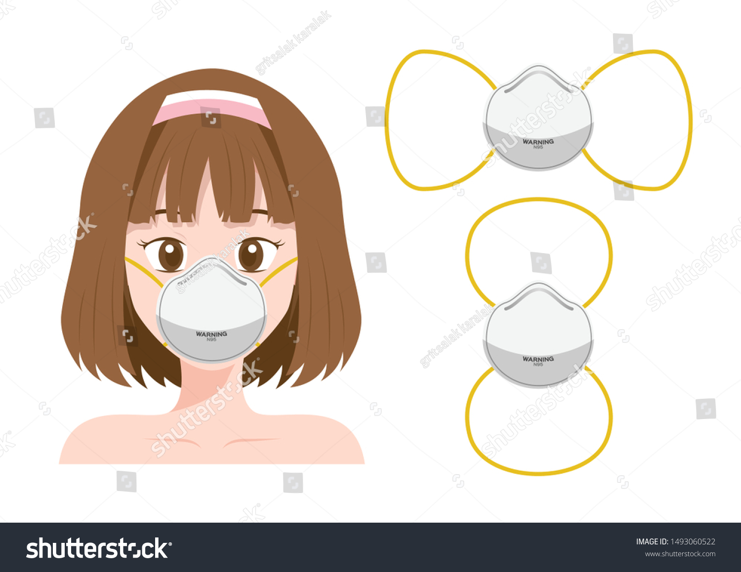 virus flu mask virus flu mask