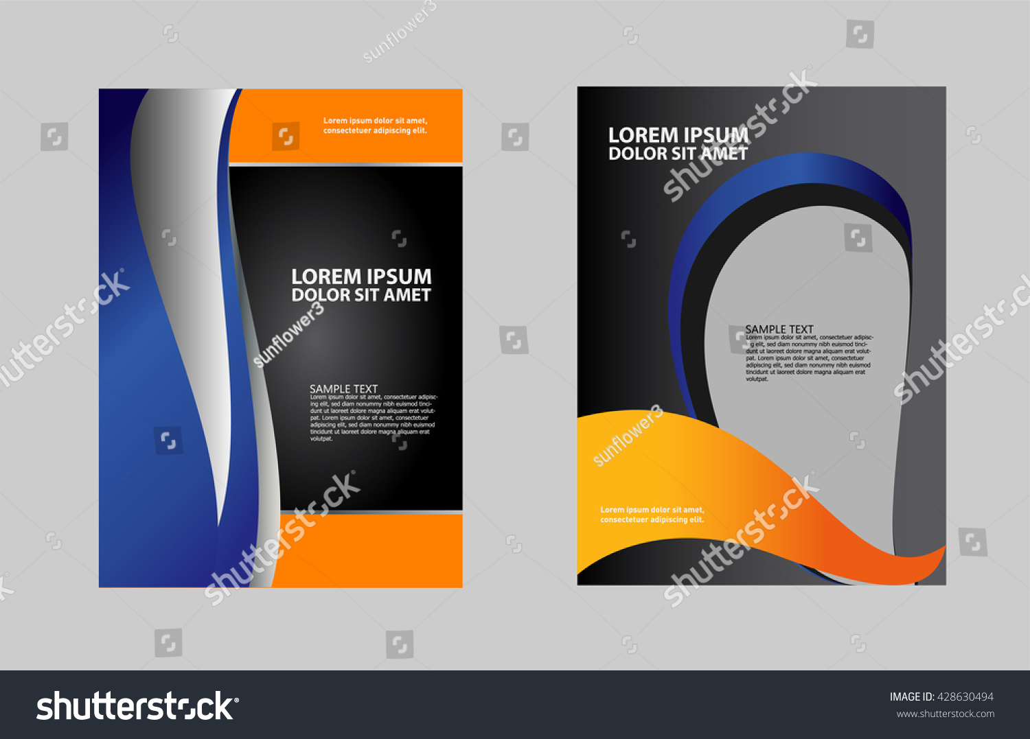 flyer booklet template design catalog brochure stock vector royalty booklet sample design