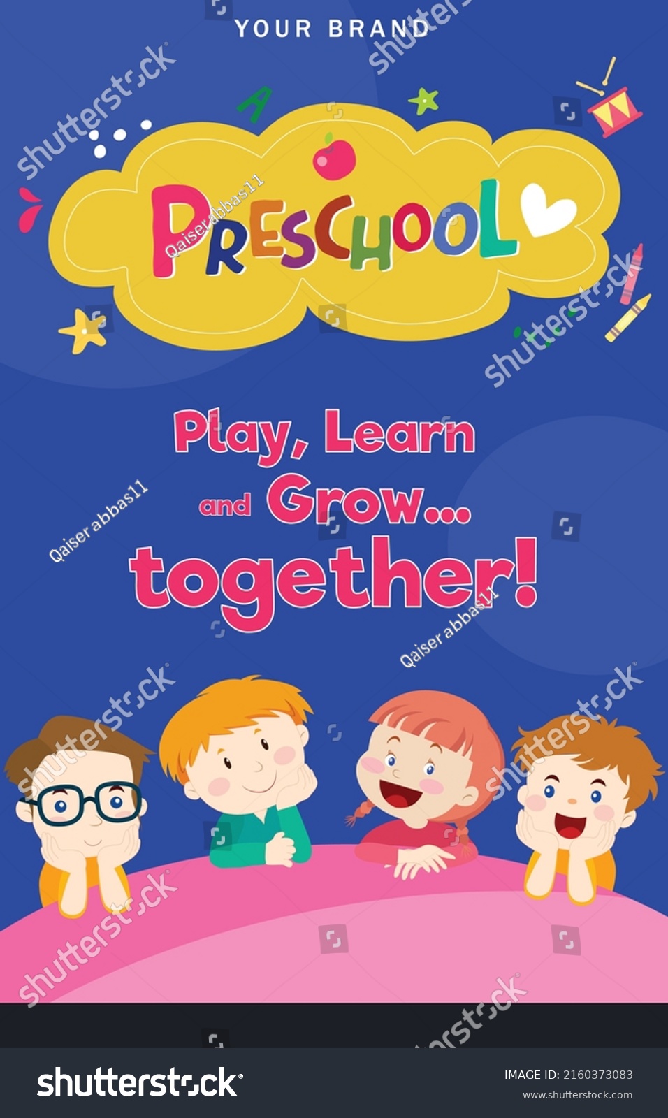 Preschool Flyer Template