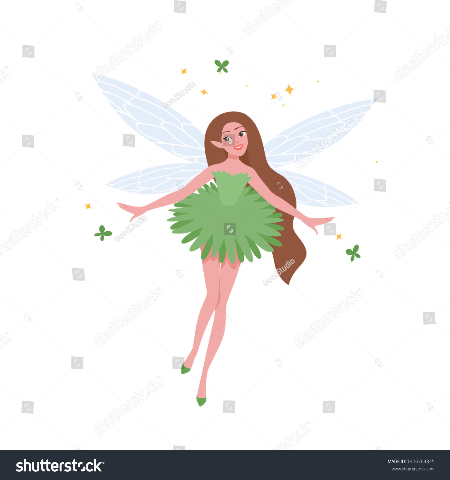 magical flying fairy