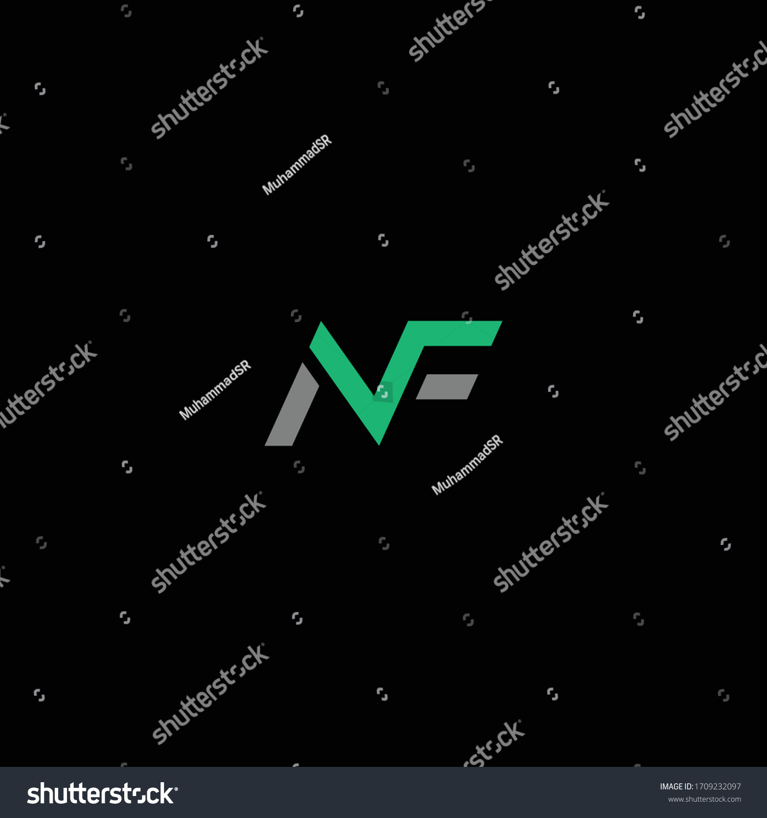 Fn Nf Logo Icon Designs Different Stock Vector (Royalty Free ...