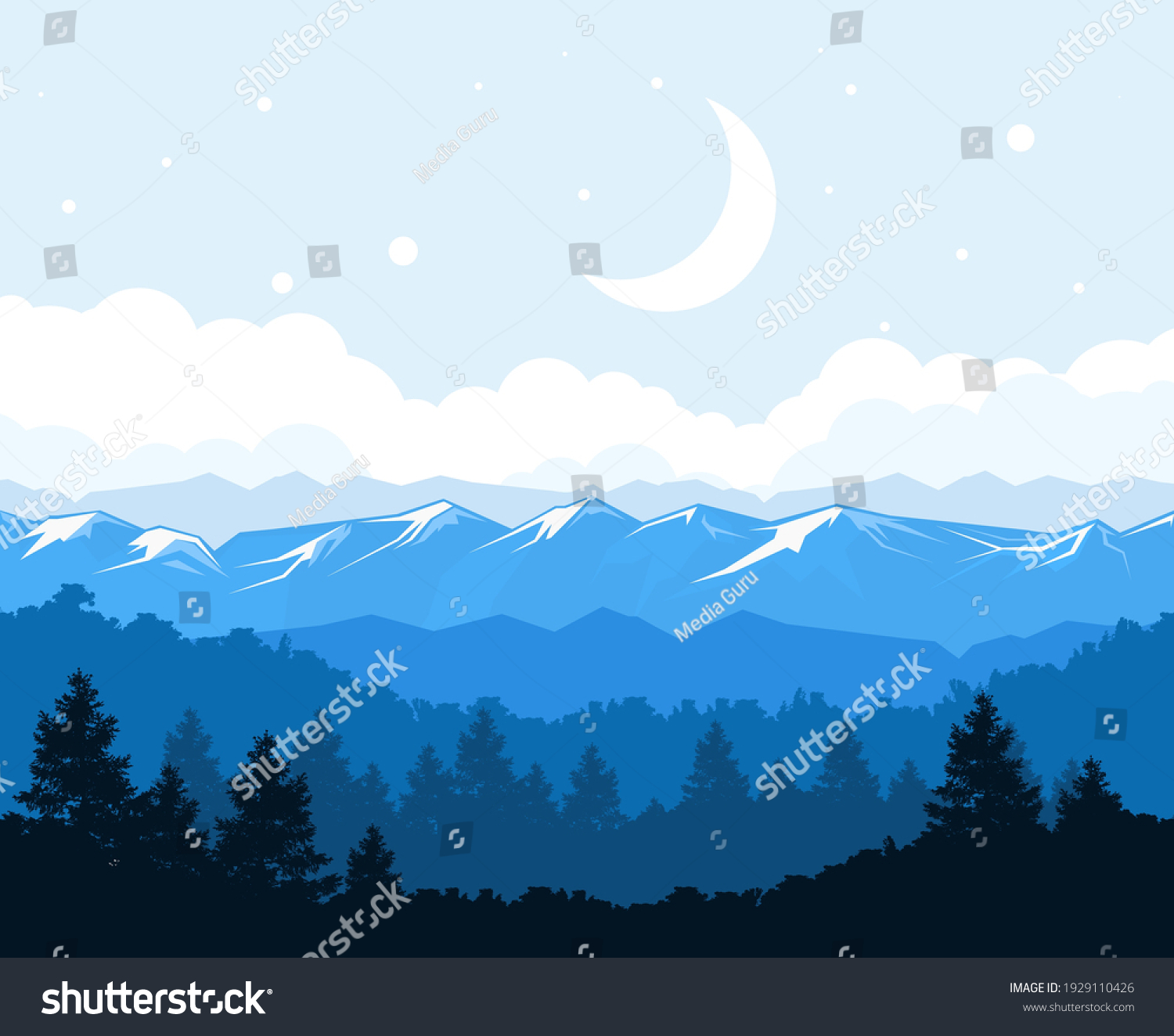Tatra mountains panoramic Stock Vectors, Images & Vector Art 