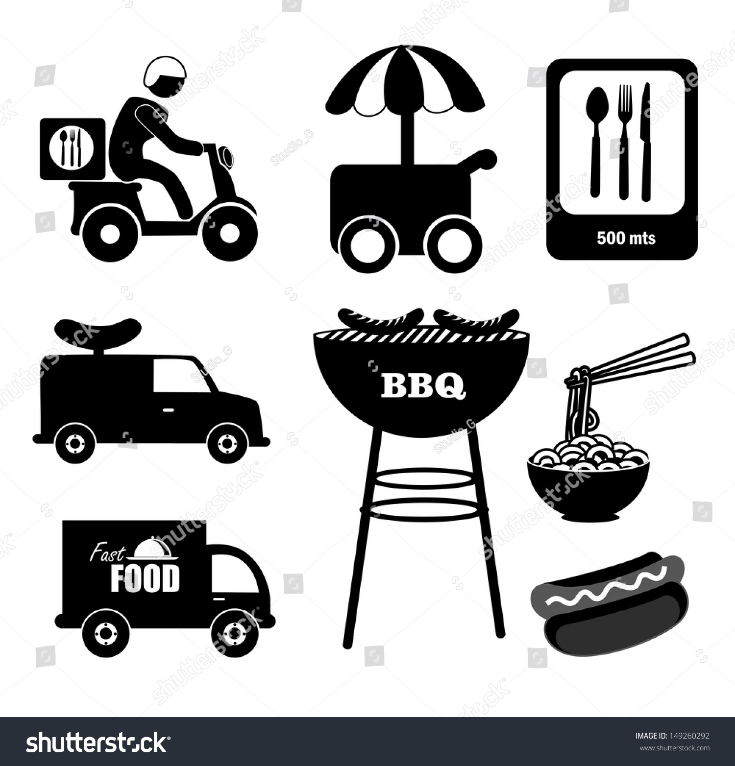 SVG of food icons over white background vector illustration  svg