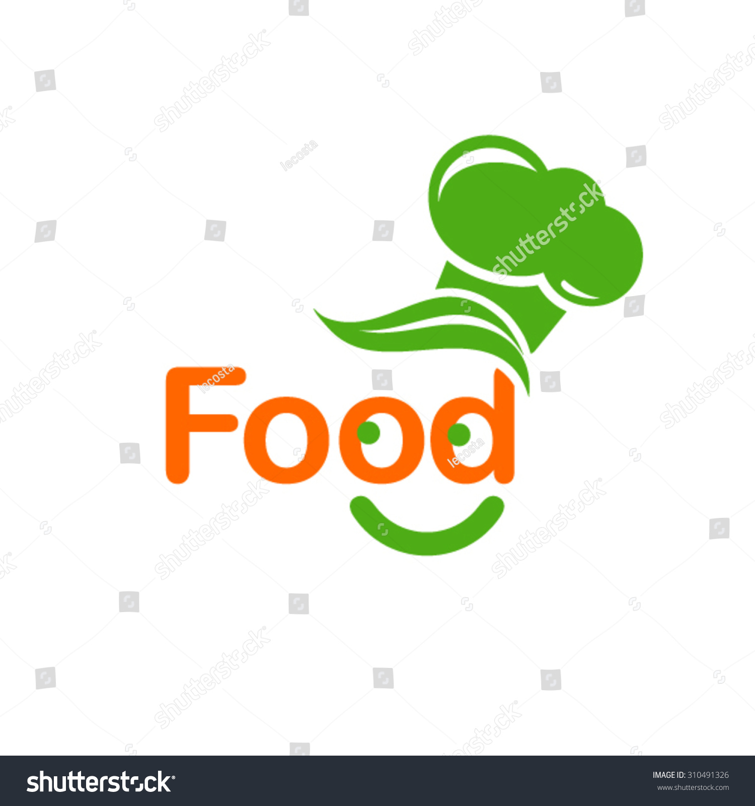Food Logo Stock Vector 310491326 - Shutterstock