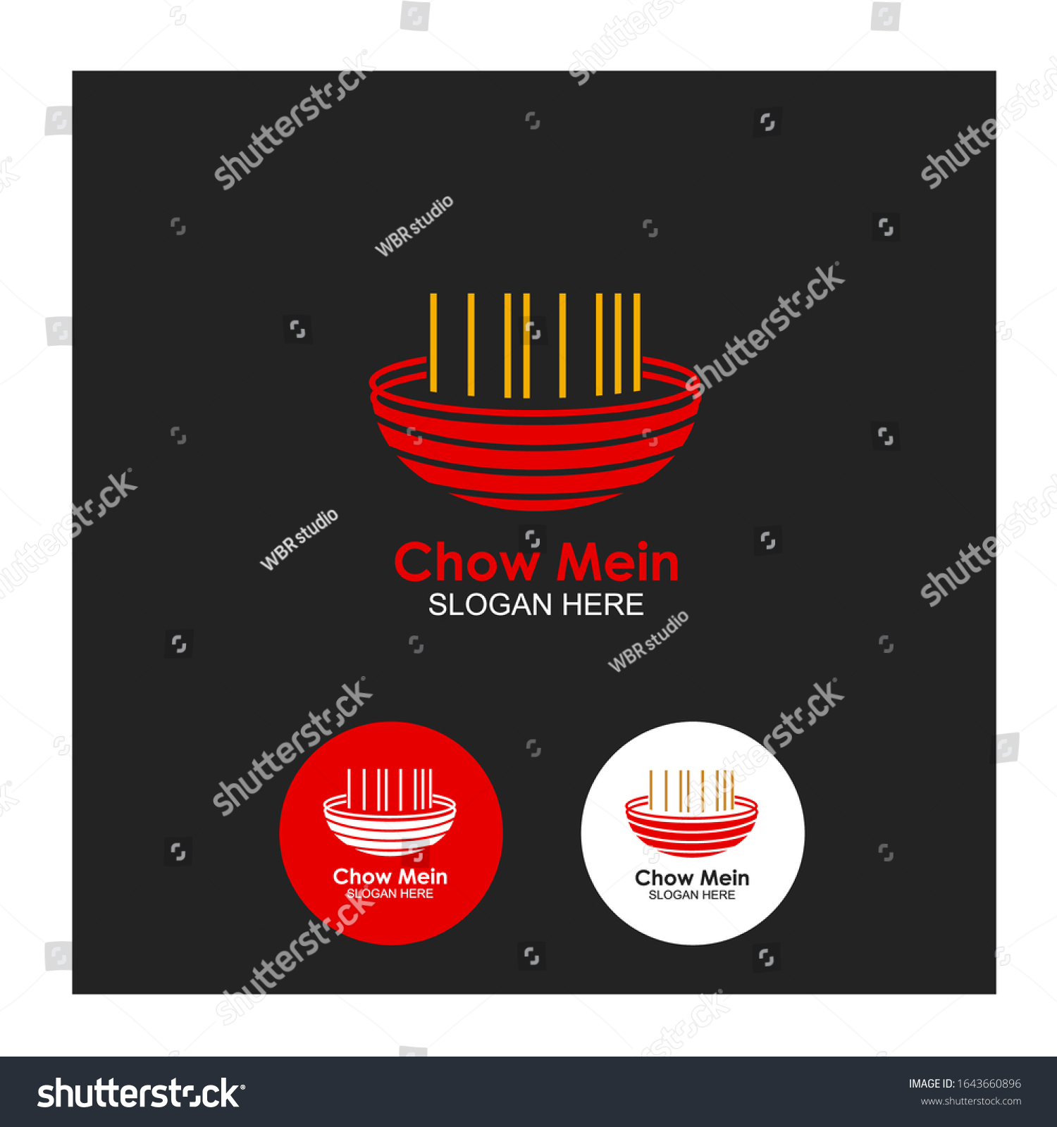 SVG of food logo concept. with elements of bowl and noodle svg
