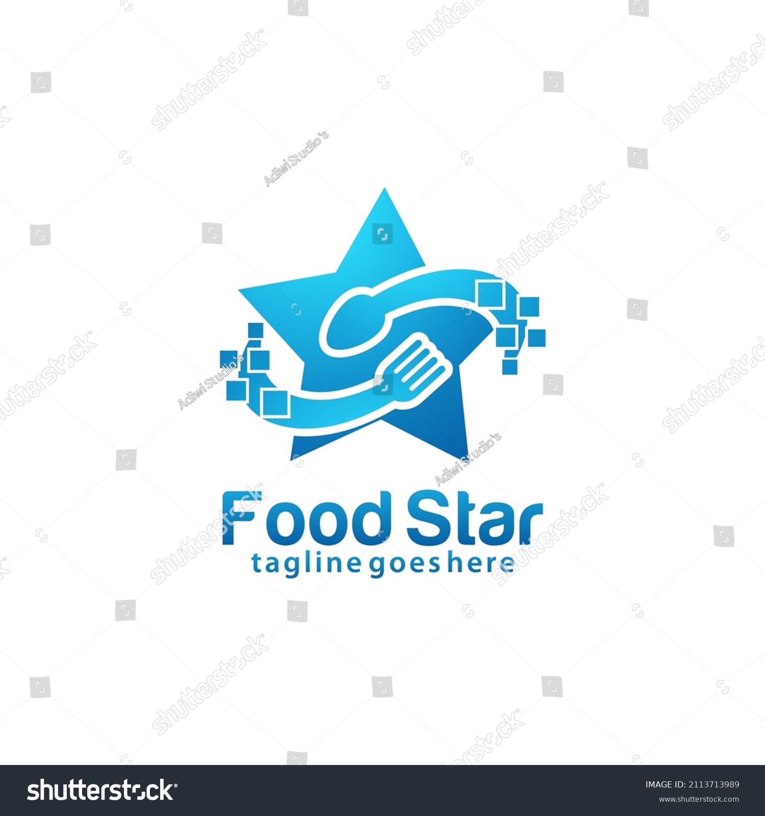 food-star-logo-design-template-stock-vector-royalty-free-2113713989-shutterstock