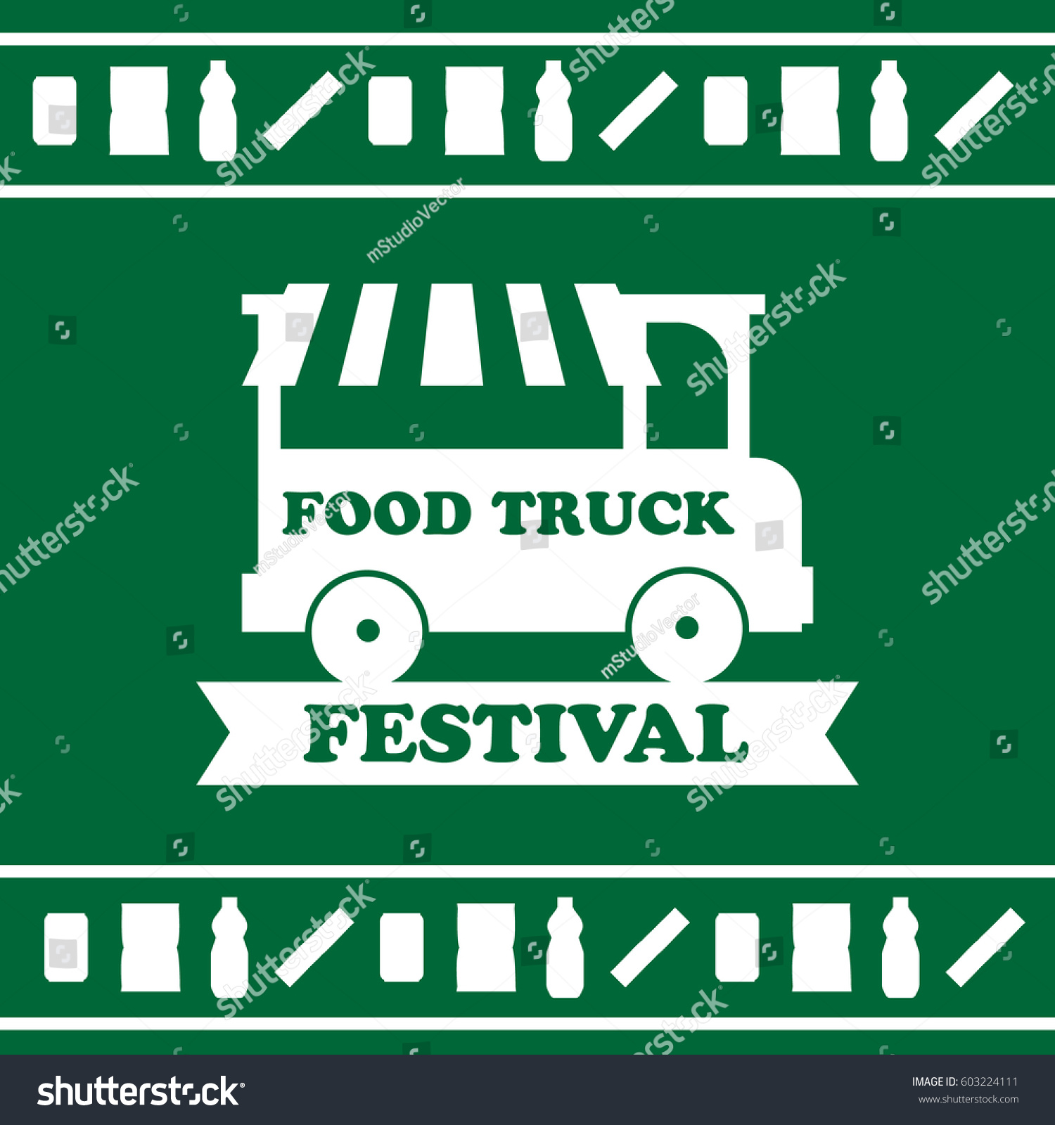 Food Truck Festival Emblems Logos Vector Stock Vector Royalty Free 603224111 Shutterstock 0954