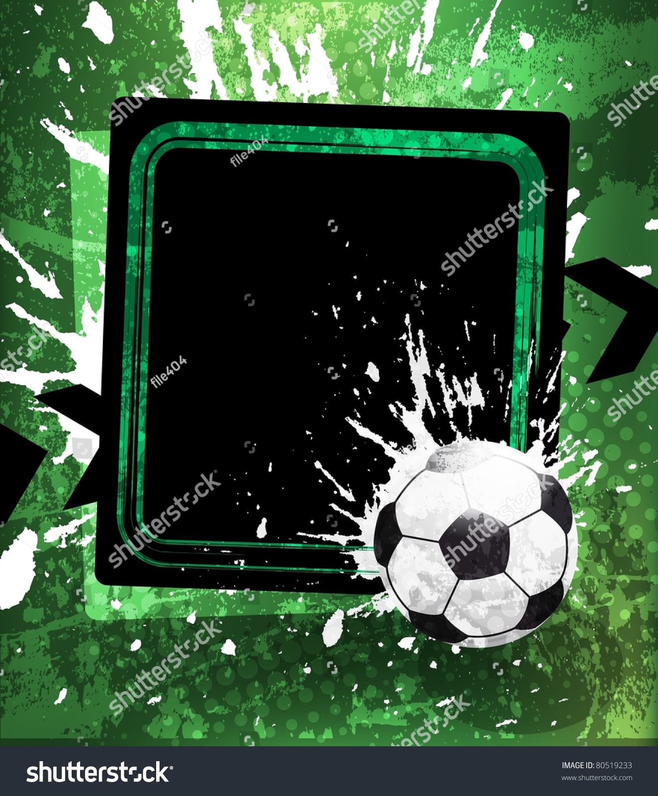 Football Grunge Background. Stock Vector Illustration 80519233 ...