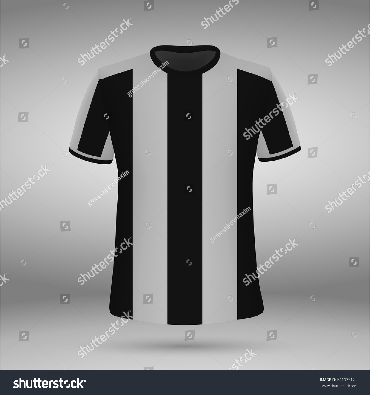 Football Kit Juventus Tshirt Template Soccer Stock Vector (Royalty Free ...