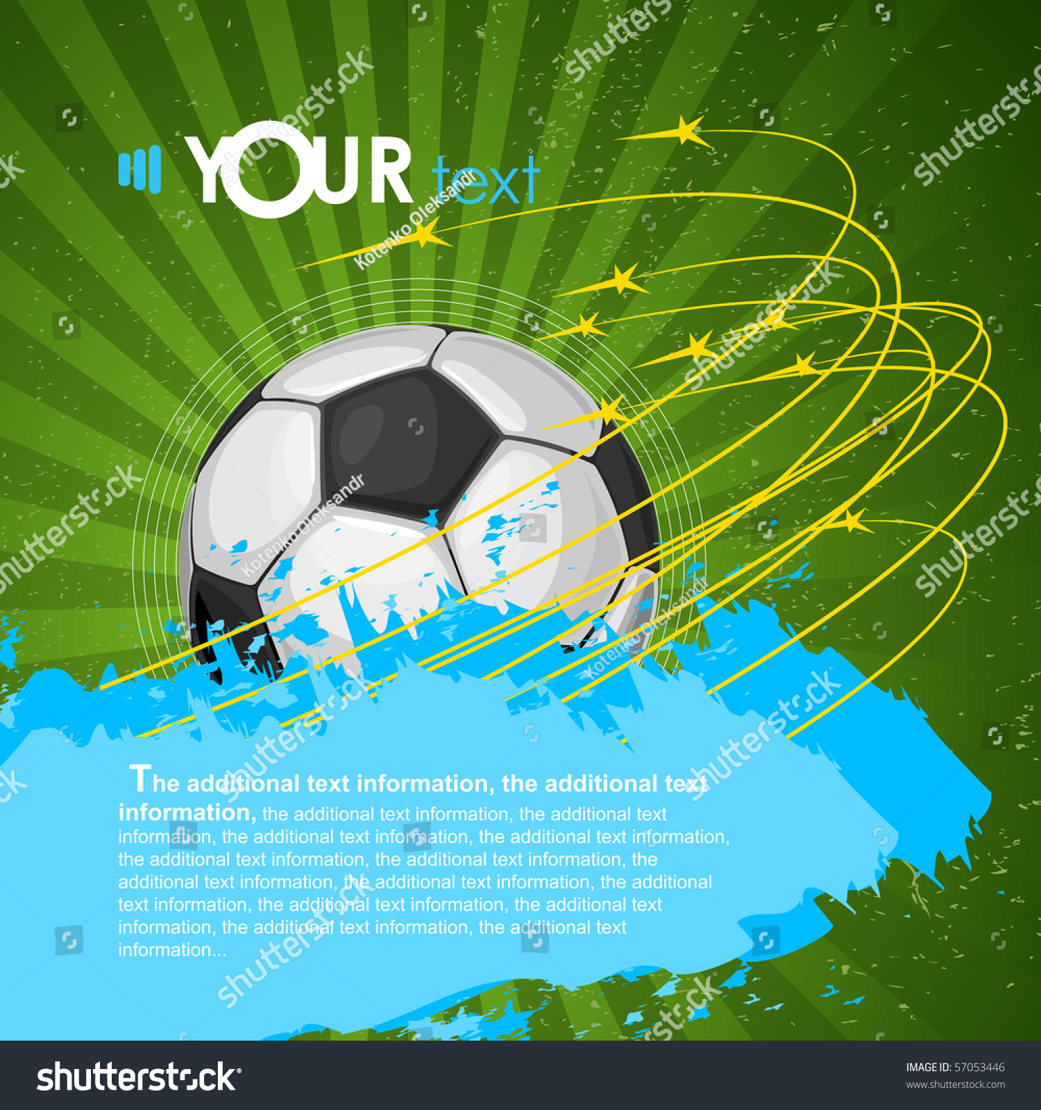 Football Poster Design Background