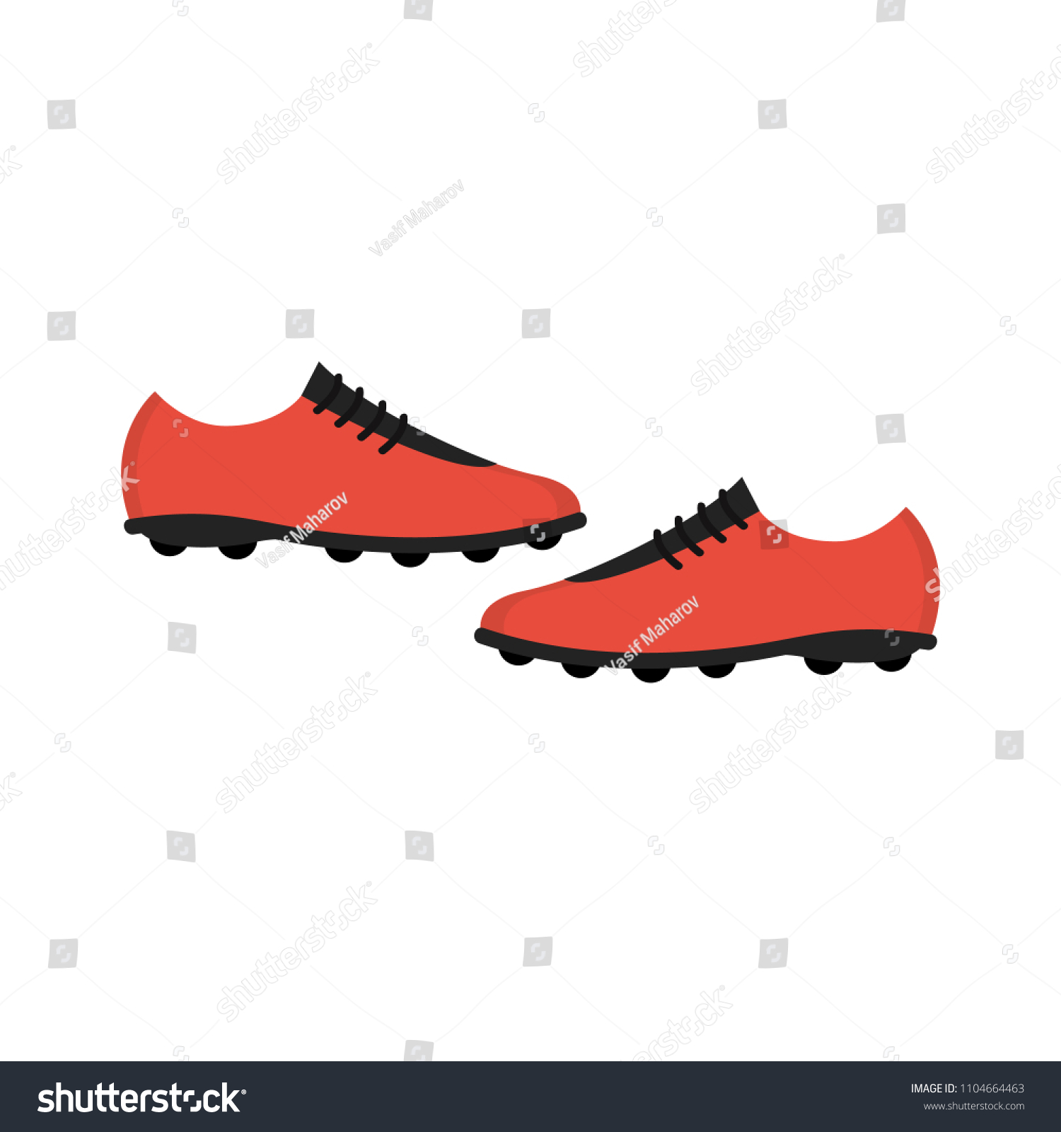 flat football shoes