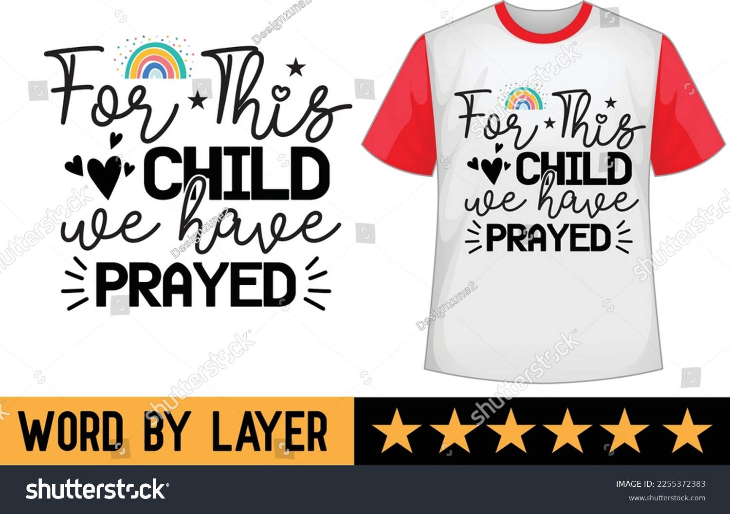 SVG of For This Child We Have Prayed svg t shirt design svg