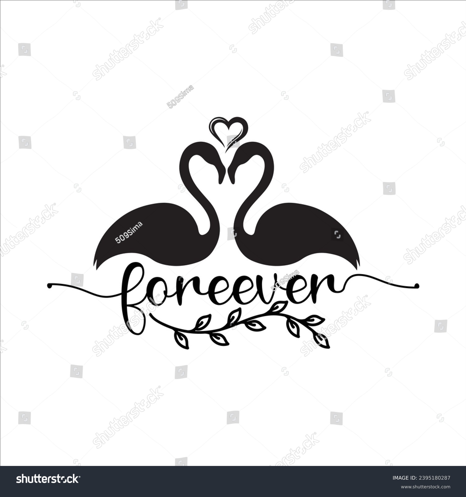 SVG of FOREEVER-FLAMINGO T-SHIRT DESIGN, 
FOREEVER-FLAMINGO T-SHIRT DESIGN,  svg