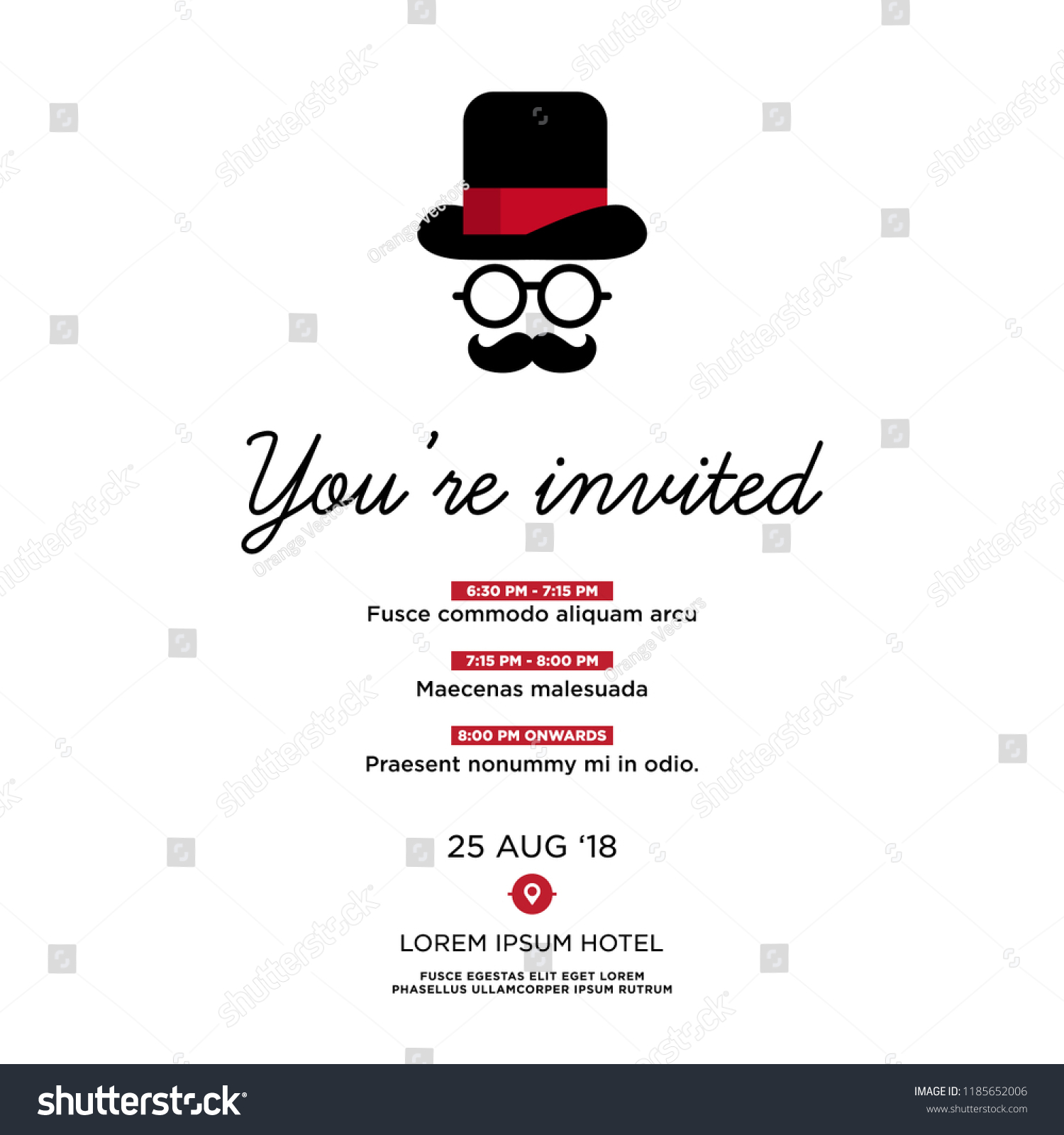 Formal Party Invitation Template from image.shutterstock.com