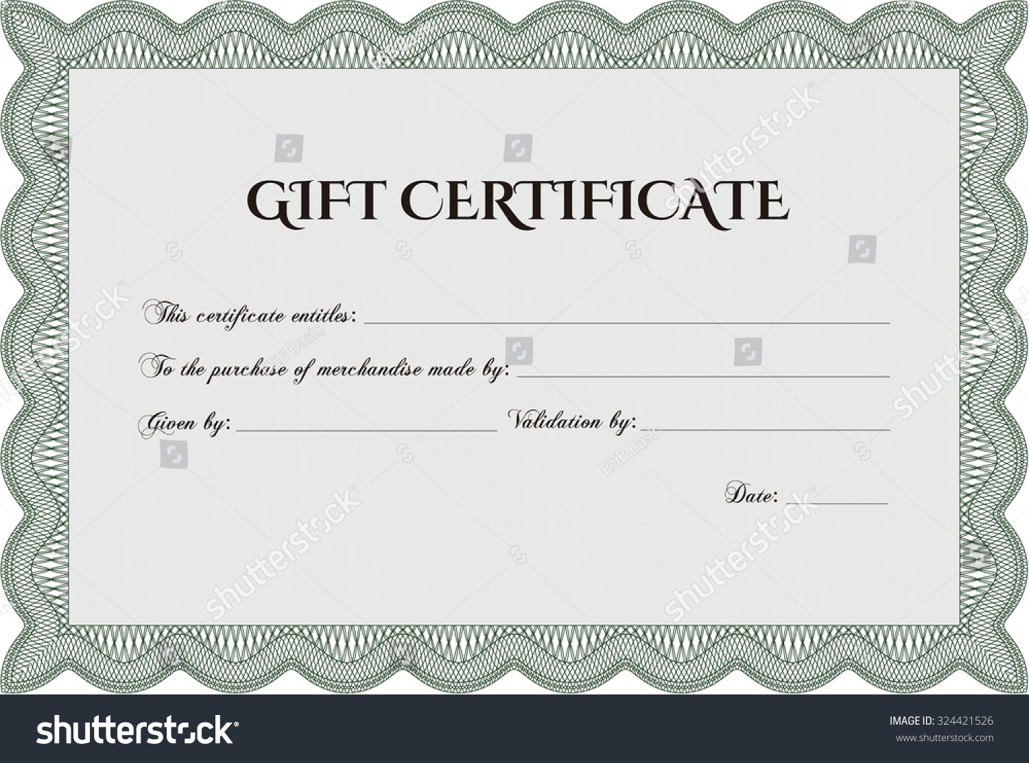 formal gift certificate easy print lovely stock vector royalty free print gift certificates