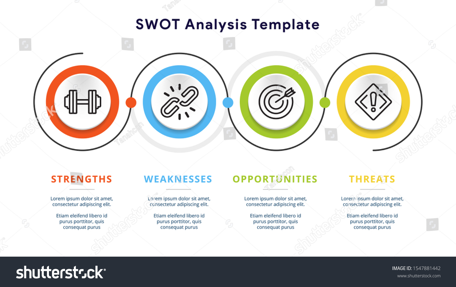 Swot Icons Bilder Stockfotos Und Vektorgrafiken Shutterstock