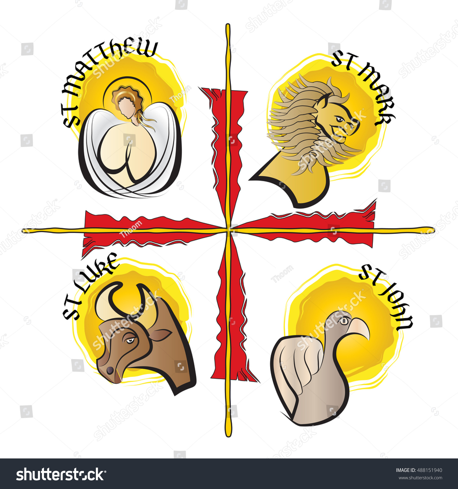 4 Apostles Symbols