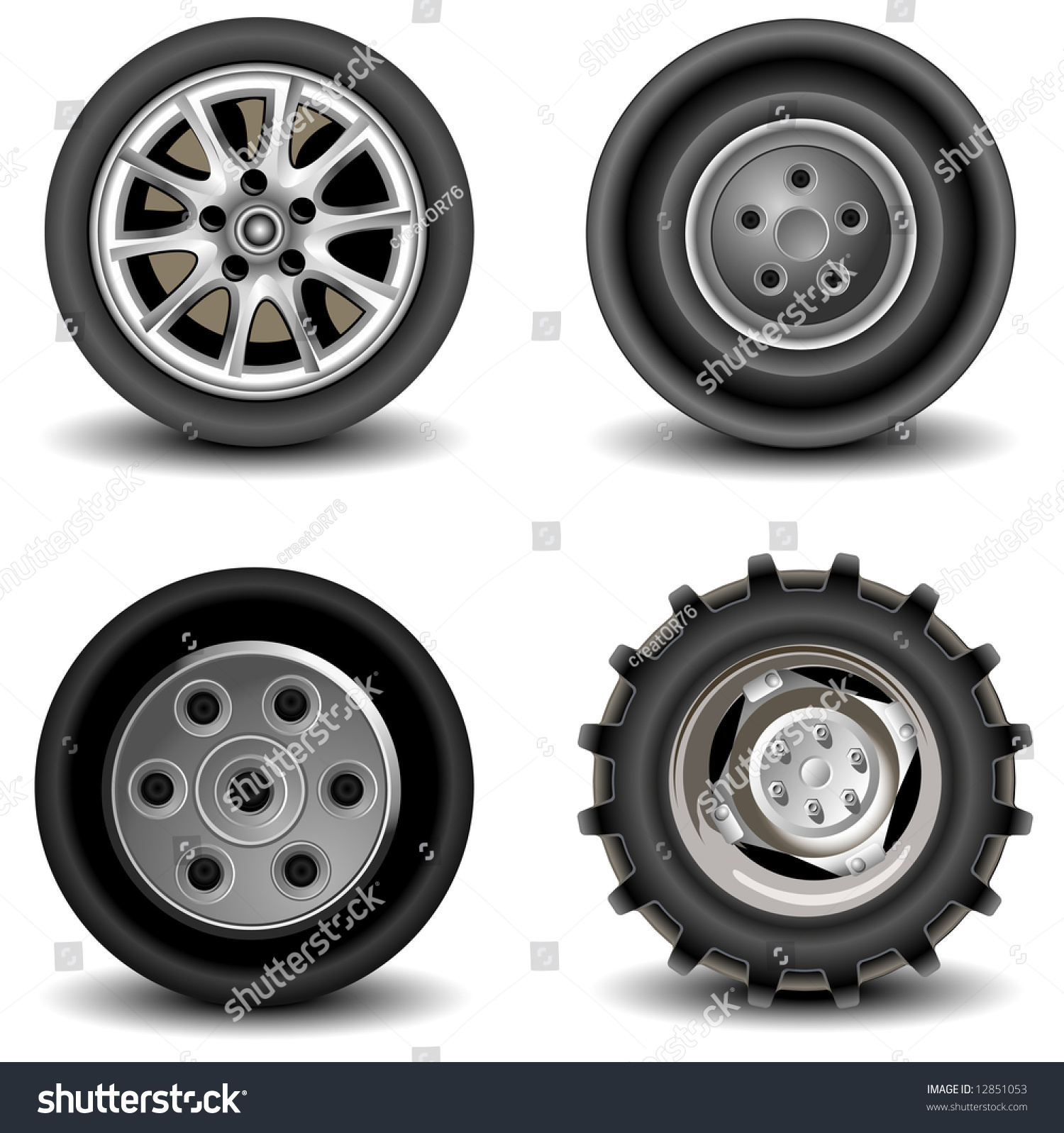 4 Different Types Of Car Wheels Ericvisser