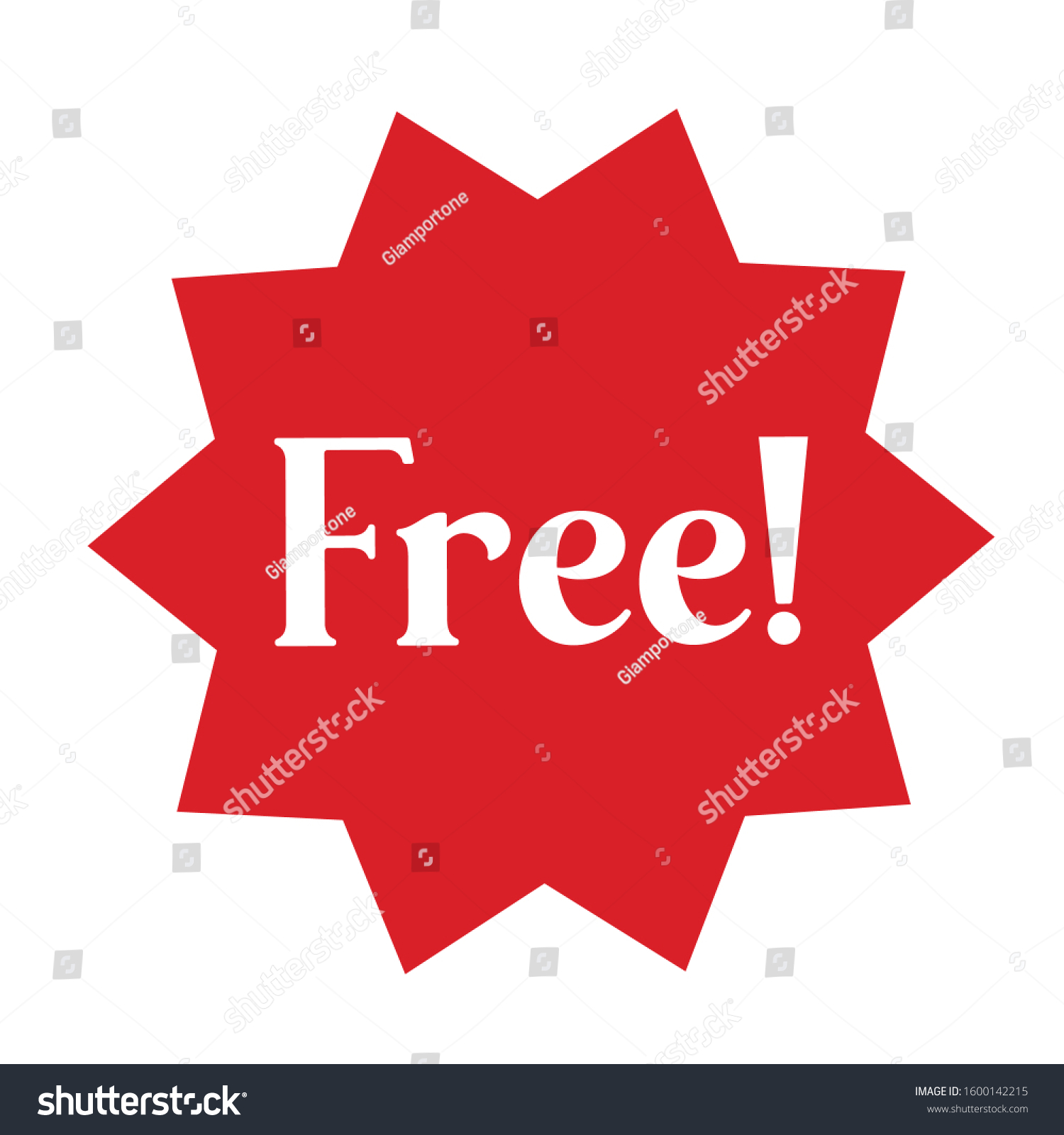 Free Badge Banner Attention Grabber Design Stock Vector (Royalty Free ...