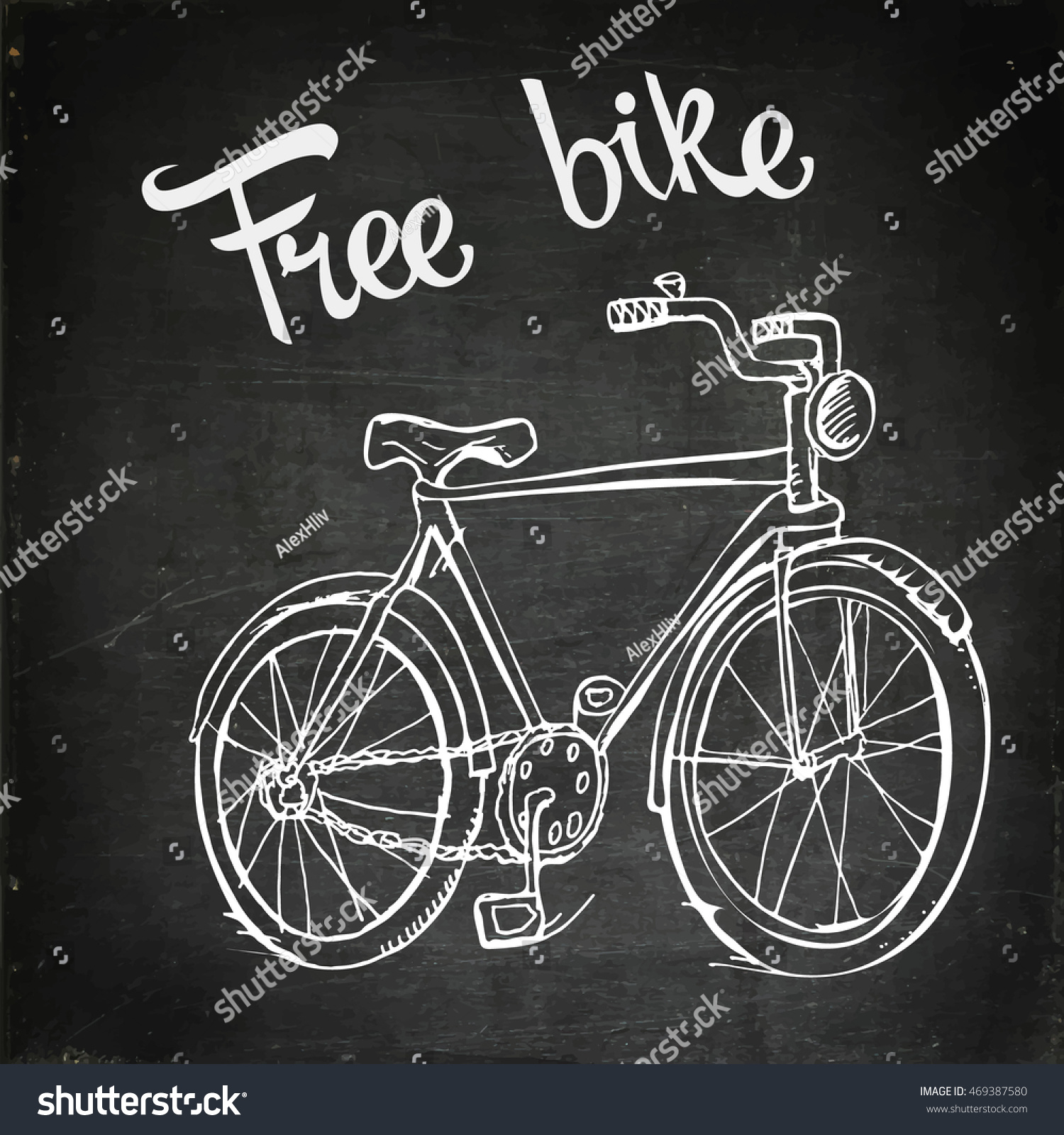 free bike bicycle hand